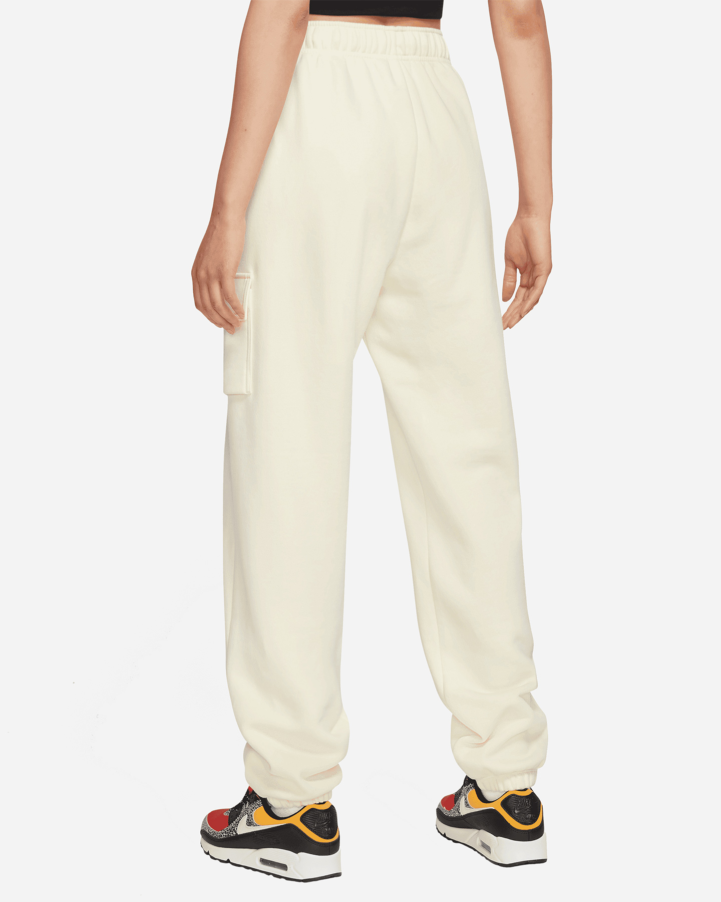 Pantalone NIKE CARGO CUFF CLUB W - Bianco - 1 | Cisalfa Sport
