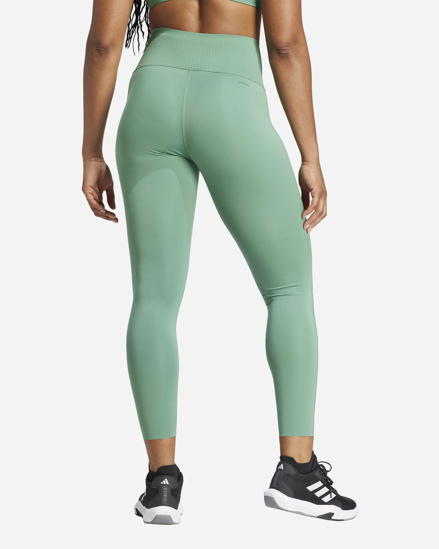Leggings ADIDAS YOGA SMALL LOGO W - Verde - 2 | Cisalfa Sport