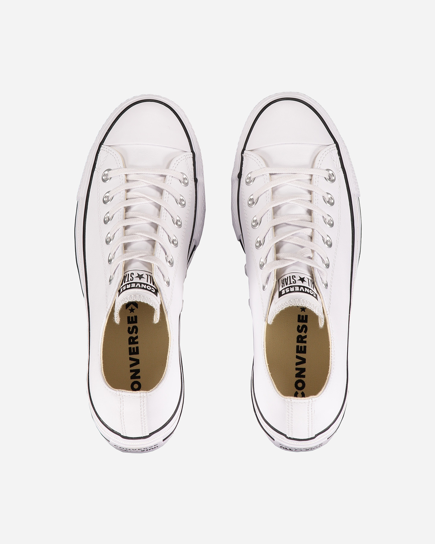 Scarpe sneakers CONVERSE ALL STAR PLATFORM LEATHER OX W - 3 | Cisalfa Sport