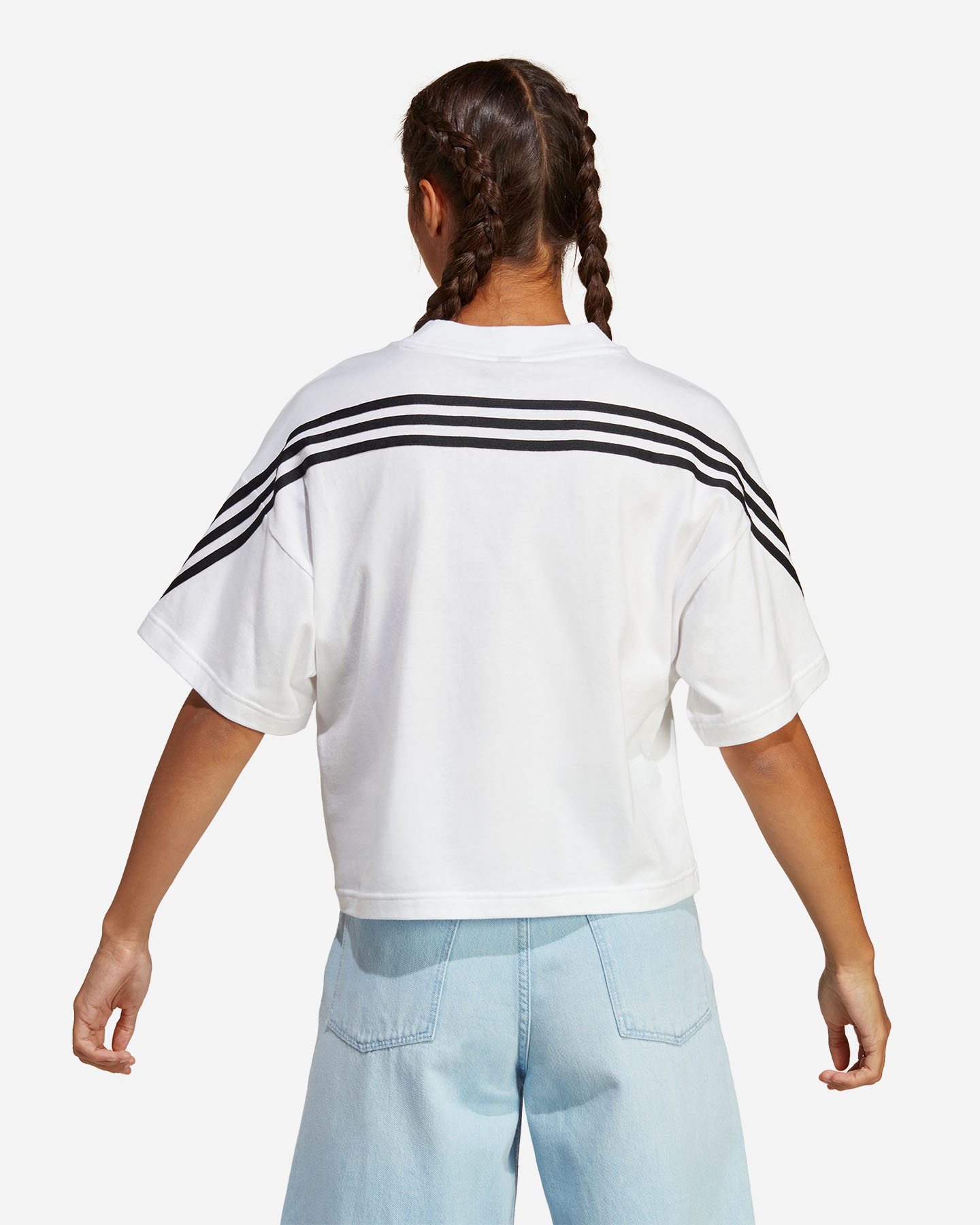 T-shirt ADIDAS 3 STRIPES W - Bianco - 2 | Cisalfa Sport