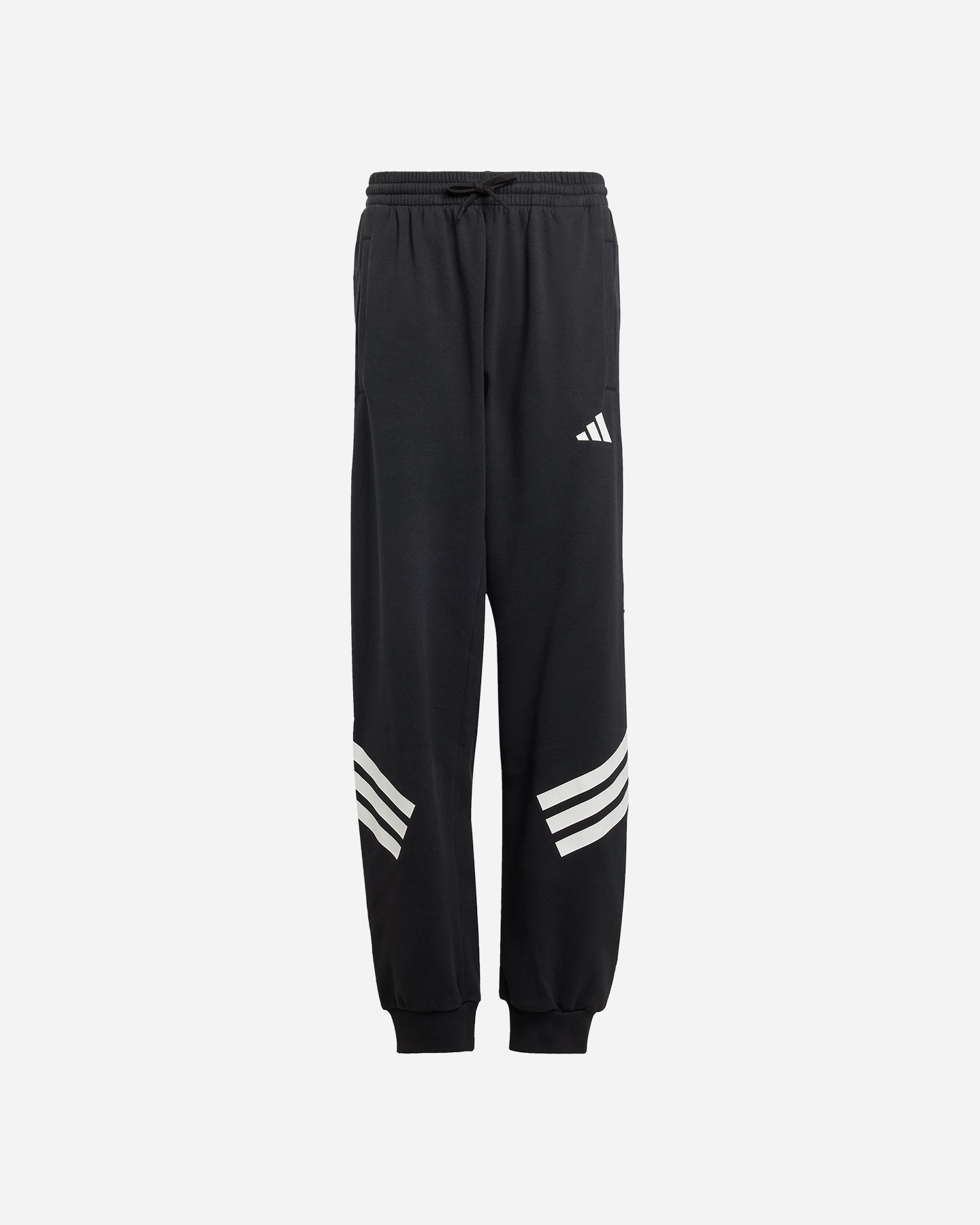 Pantalone ADIDAS WIDE 3STRIPES JR - Nero - 0 | Cisalfa Sport