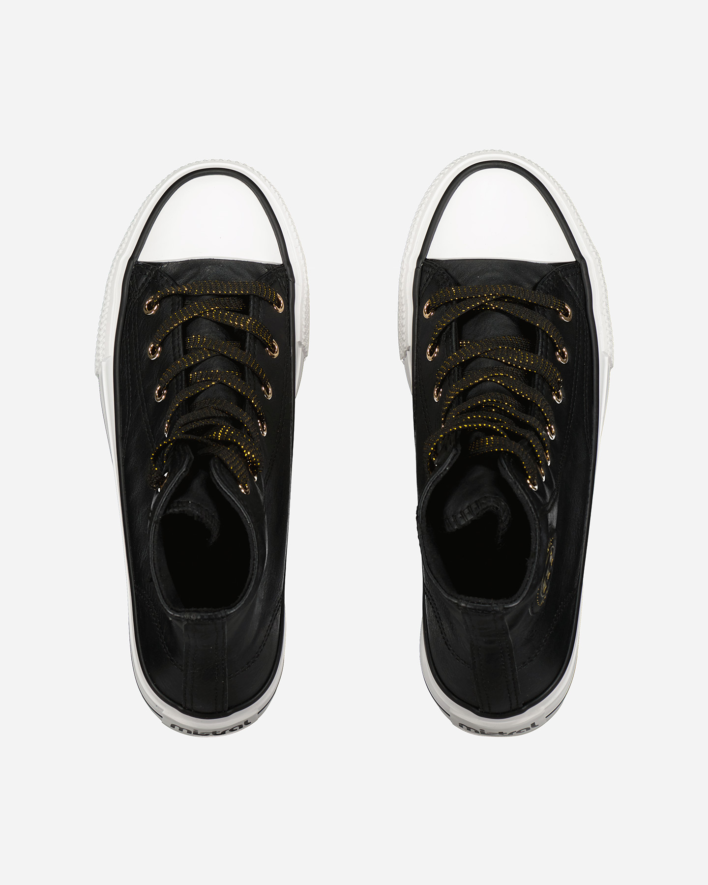 Scarpe sneakers MISTRAL STRIPES PLAT MID 2.0 W - Nero - 3 | Cisalfa Sport