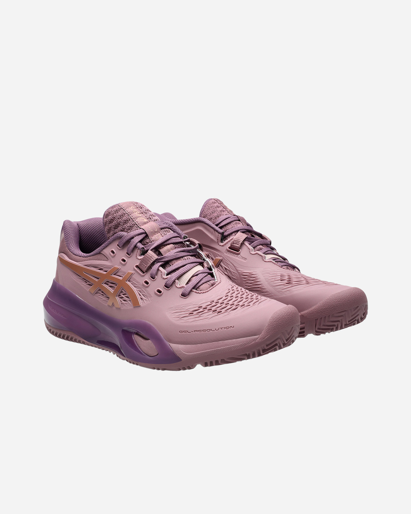 Scarpe padel ASICS GEL RESOLUTION X PADEL W - Viola - 1 | Cisalfa Sport