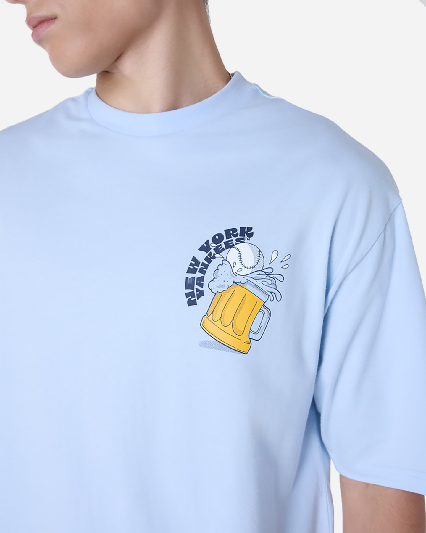 T-shirt NEW ERA MLB LEAGUE FOOD GFX NEW YORK YANKEES M - Azzurro - 3 | Cisalfa Sport