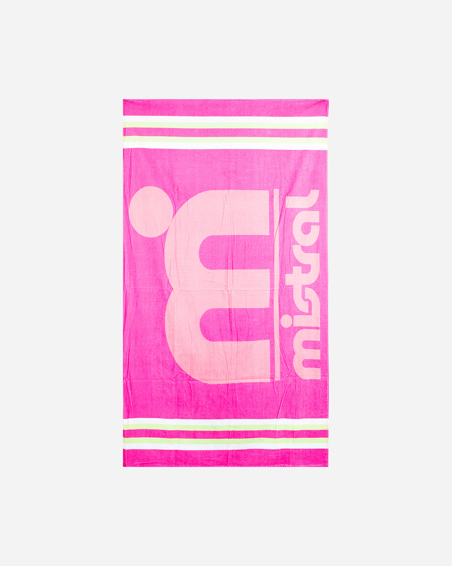 Telo mare MISTRAL SPONGE LOGO - Fucsia - 0 | Cisalfa Sport