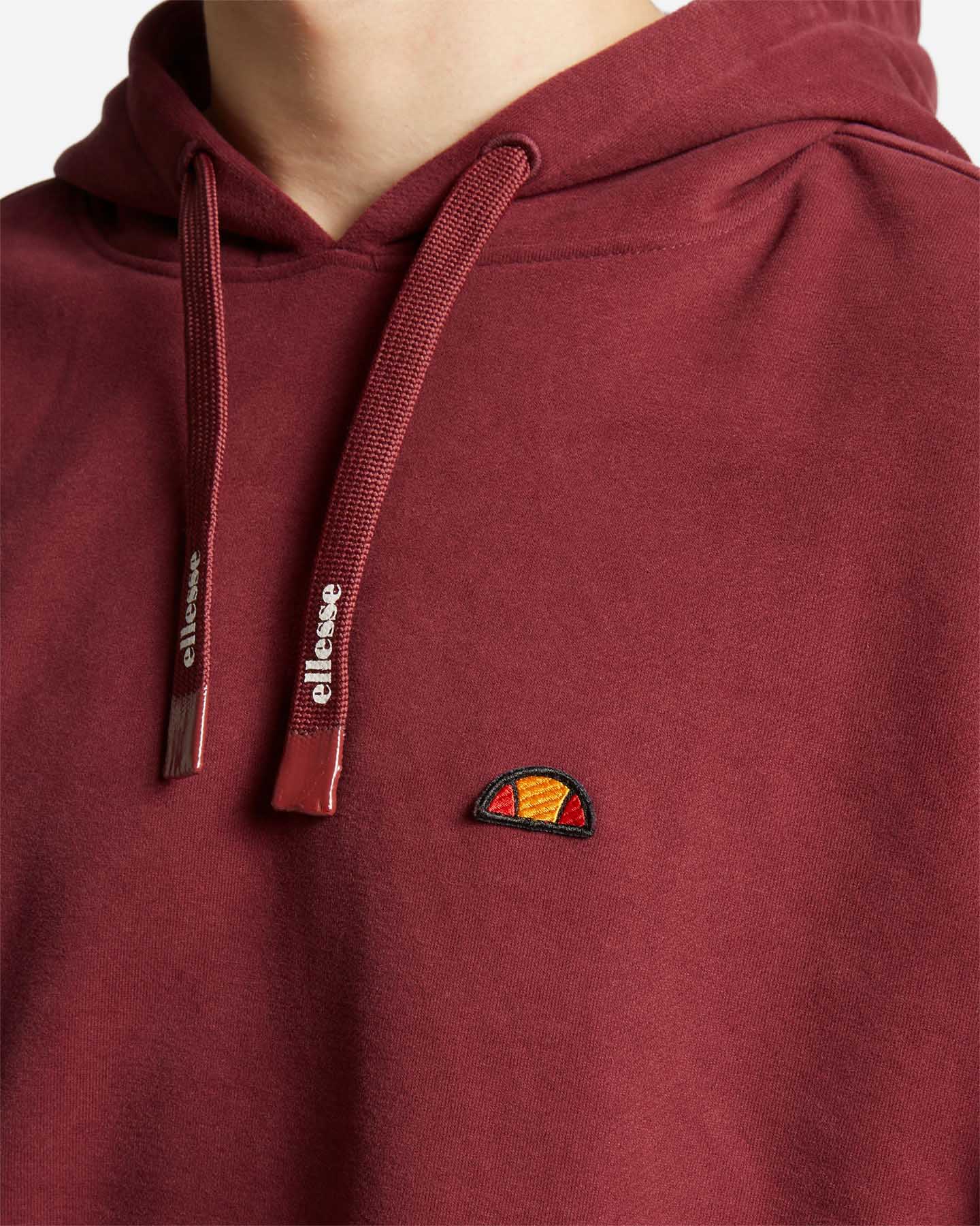 Felpa ELLESSE SARTORIA M - Rosso - 4 | Cisalfa Sport