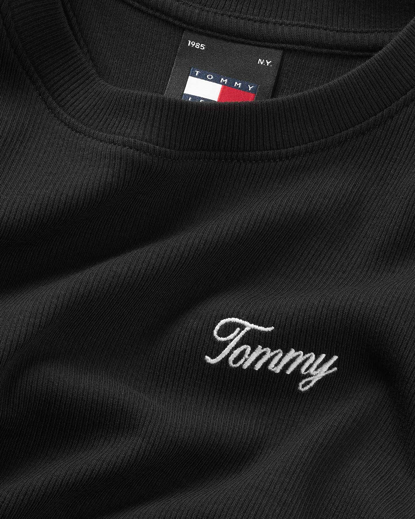 T-shirt TOMMY HILFIGER SLIM CROP W - 2 | Cisalfa Sport