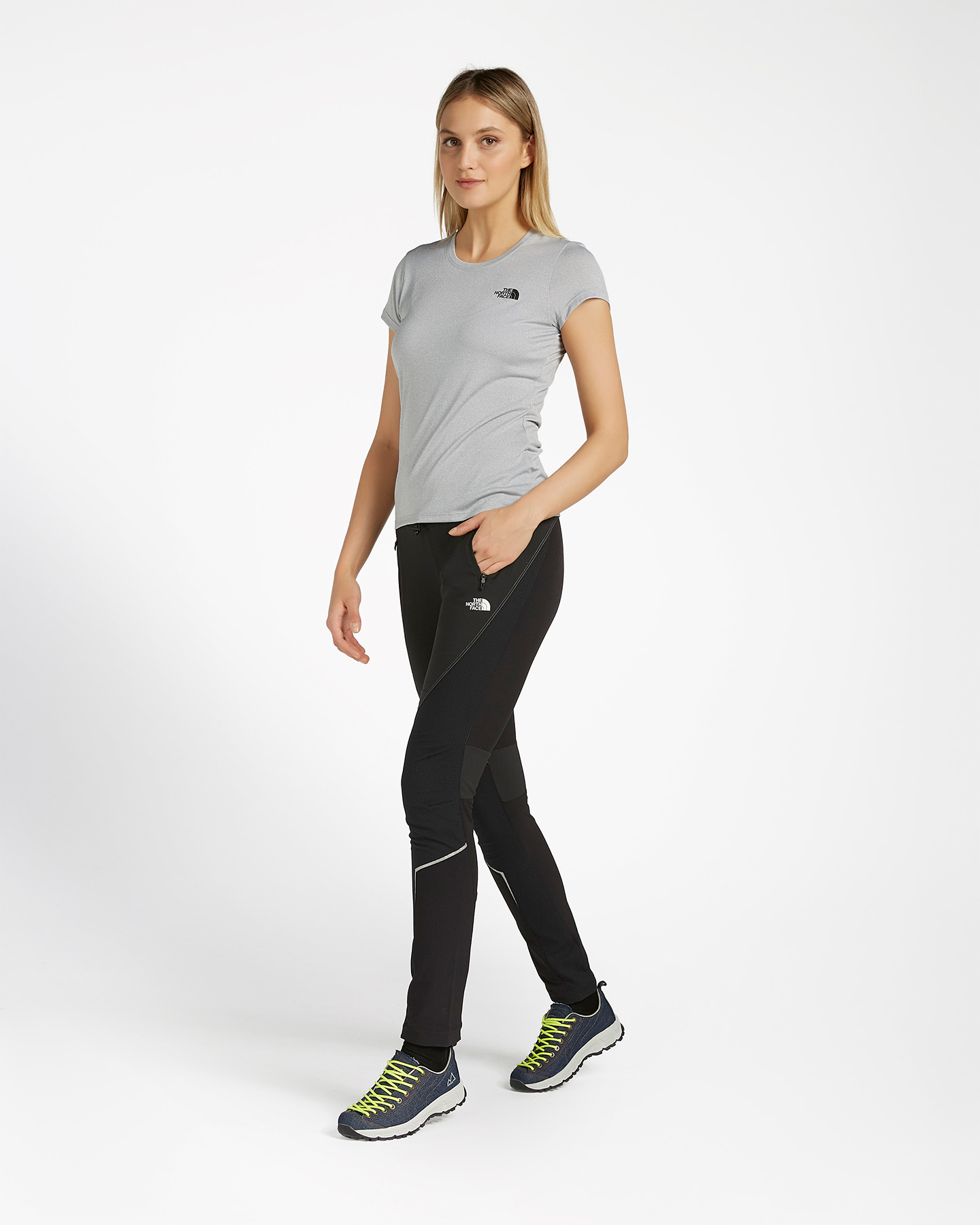 T-shirt THE NORTH FACE REAXION AMP W - Grigio - 3 | Cisalfa Sport