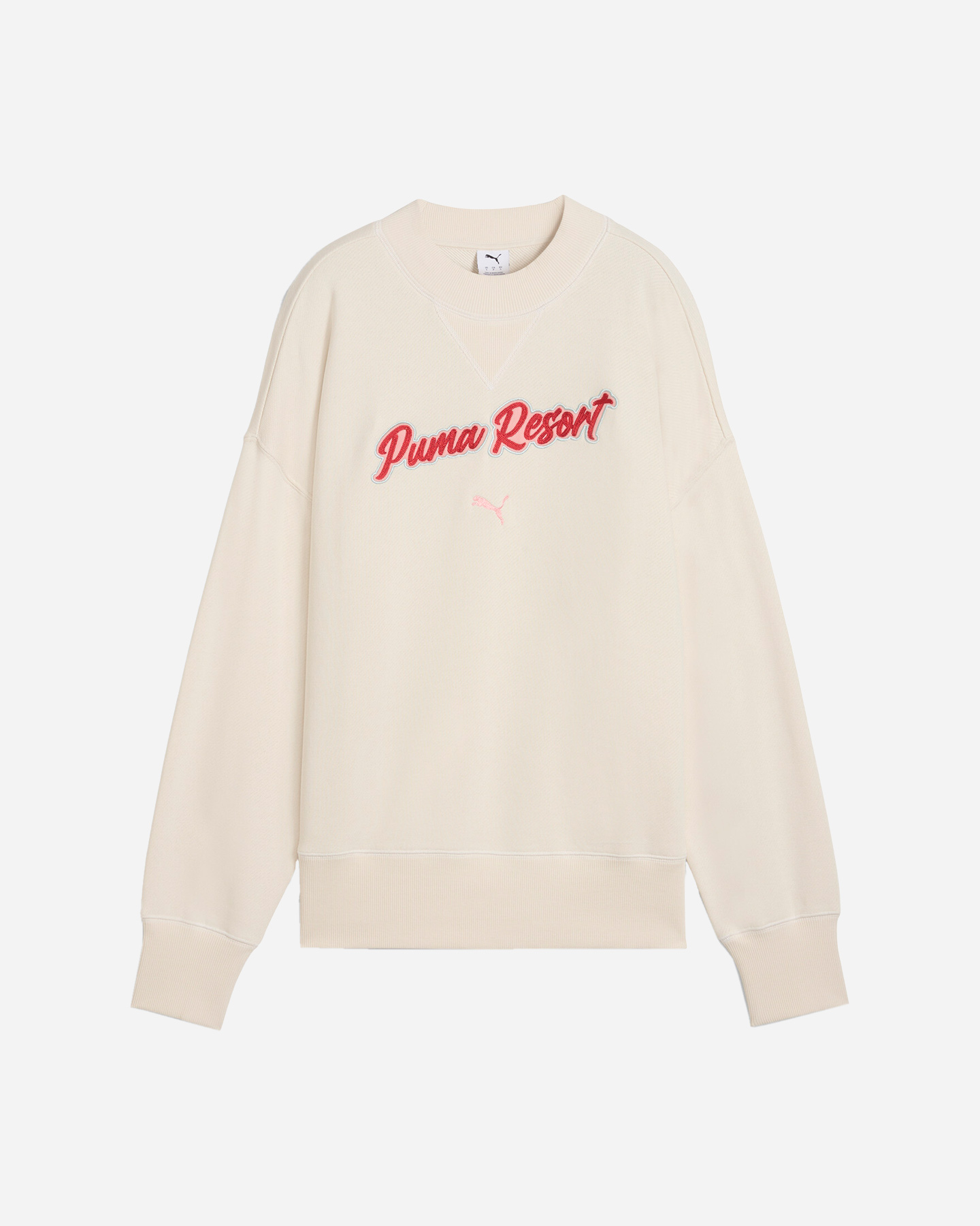 Felpa PUMA CROP PREMIUM W - Beige - 0 | Cisalfa Sport