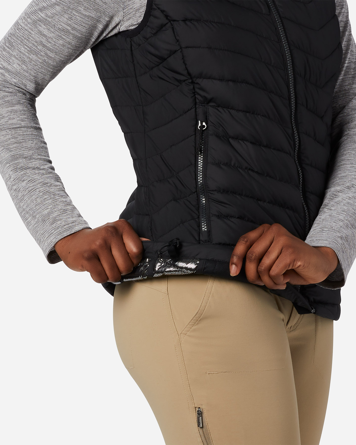 Gilet COLUMBIA POWDER LITE W - Nero - 5 | Cisalfa Sport