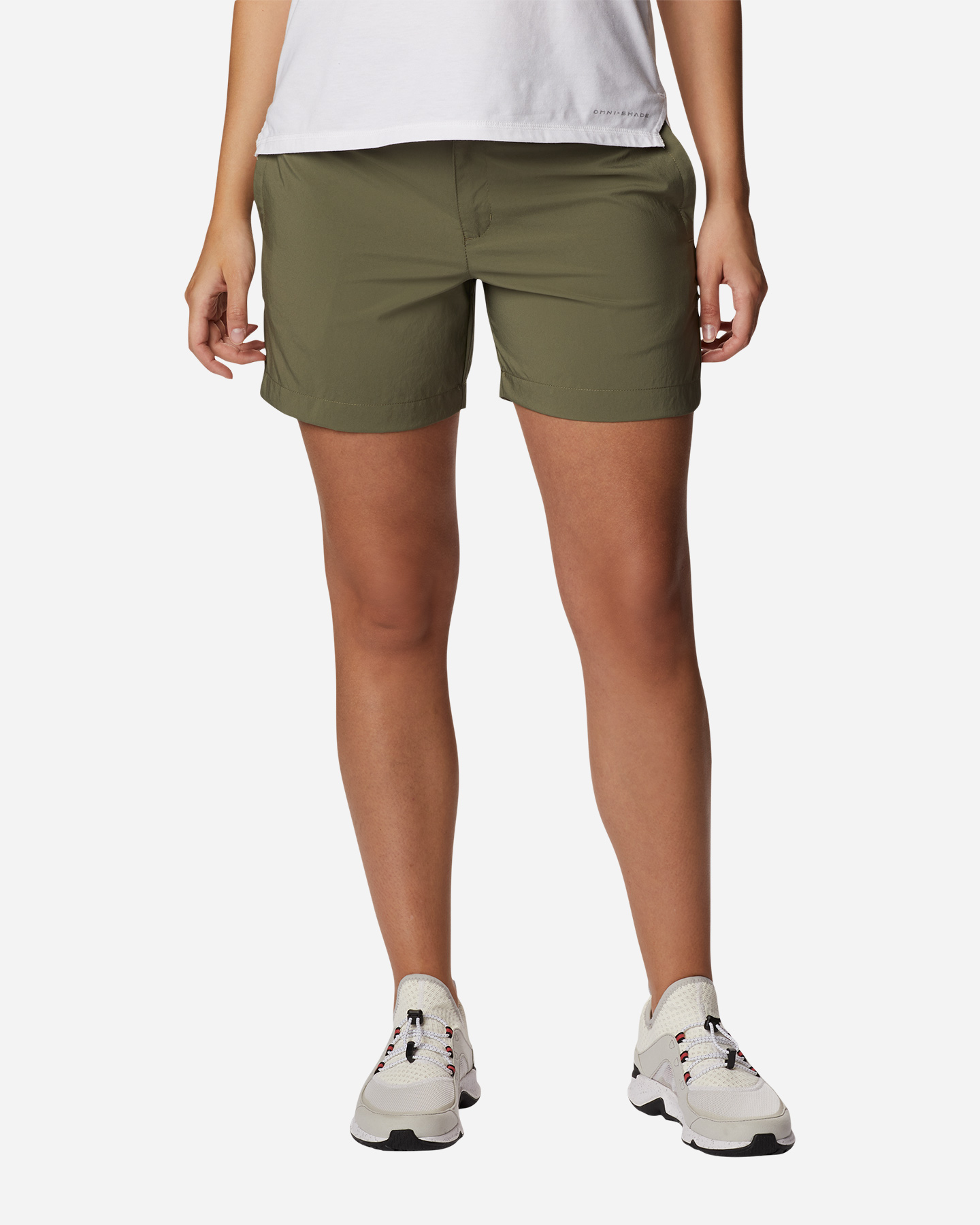 Pantaloncini COLUMBIA SILVER RIDGE W - Verde - 0 | Cisalfa Sport