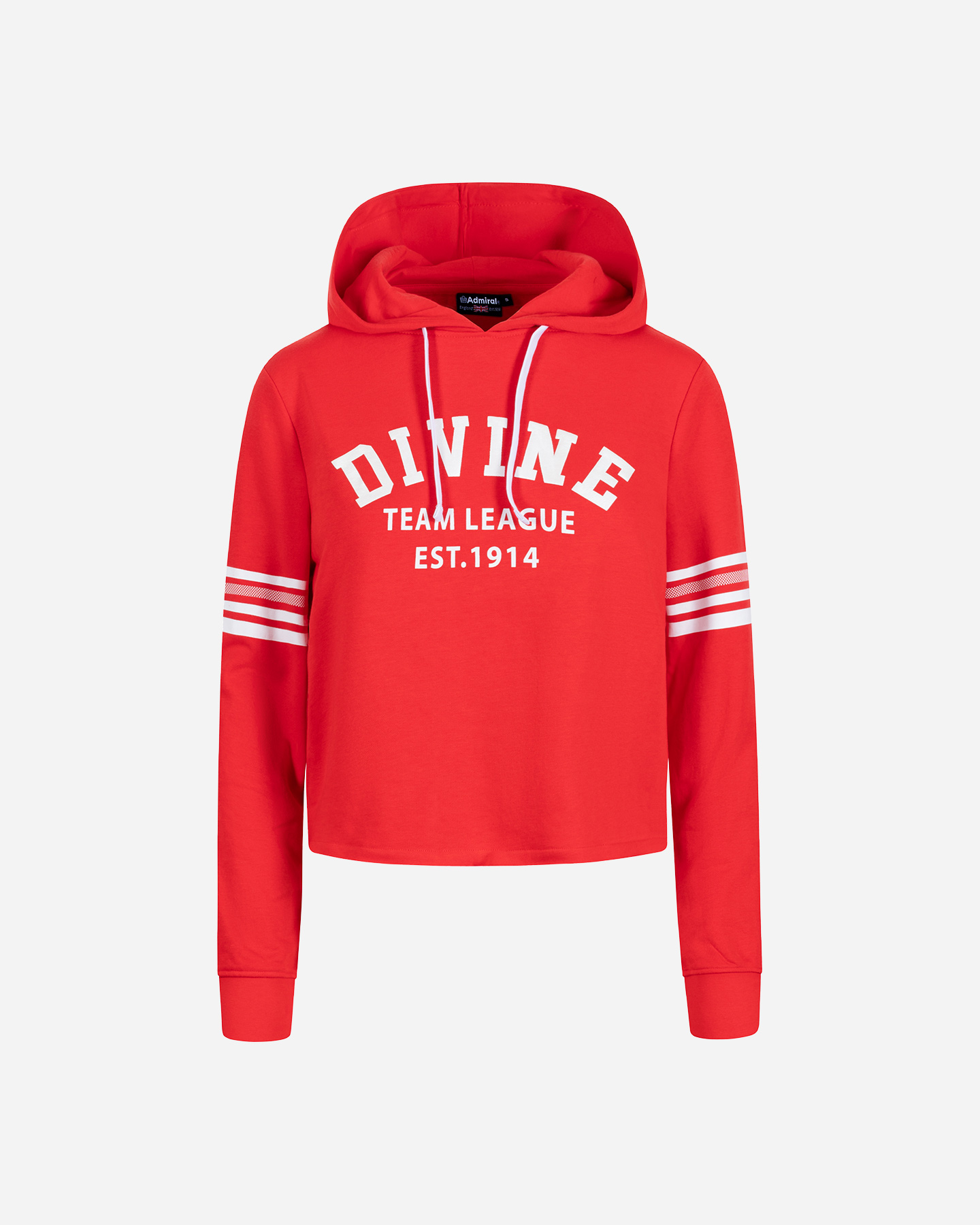 Felpa ADMIRAL VARSITY W - Rosso - 5 | Cisalfa Sport