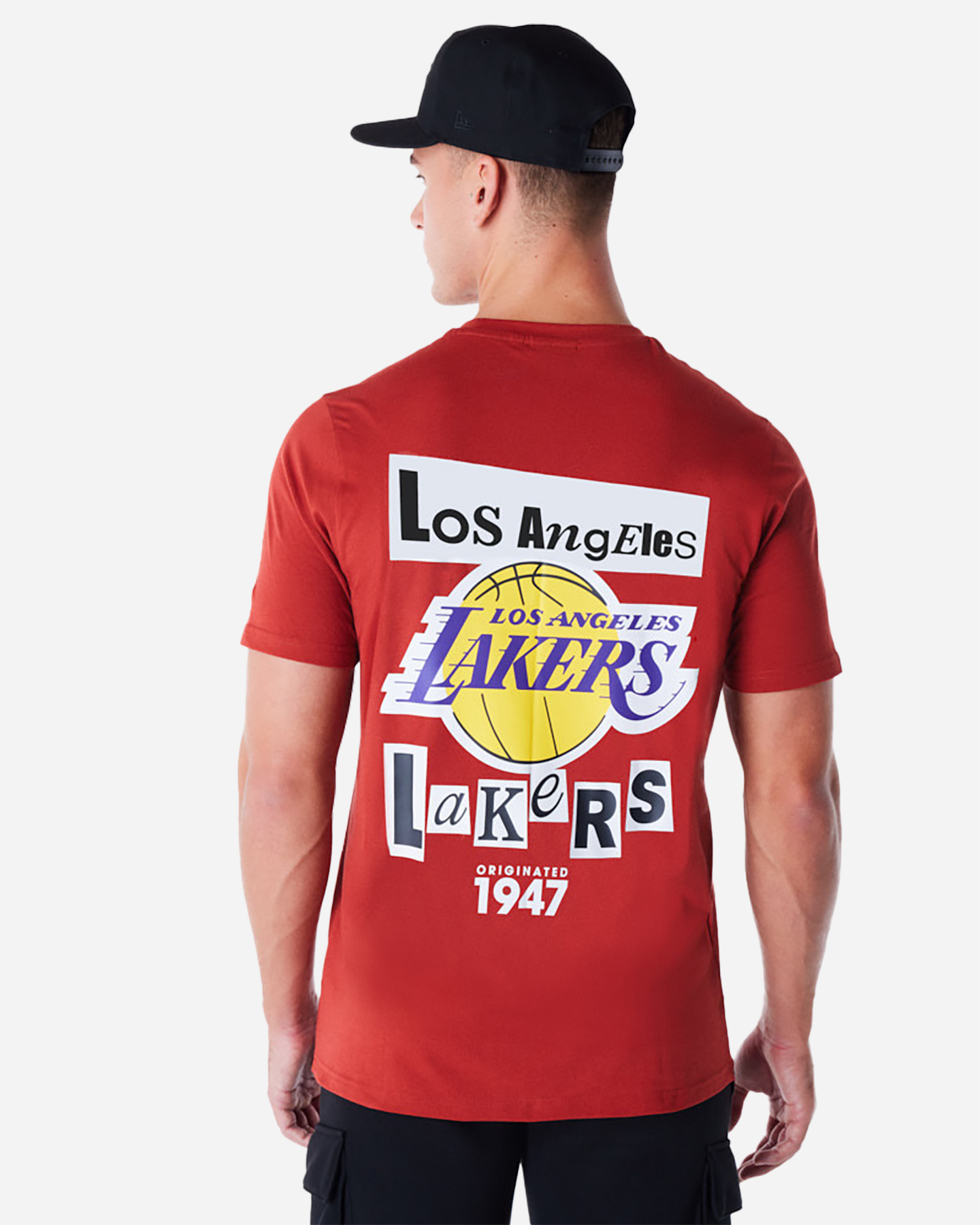 Abbigliamento basket NEW ERA NEWSPAPER LAKERS M - 1 | Cisalfa Sport