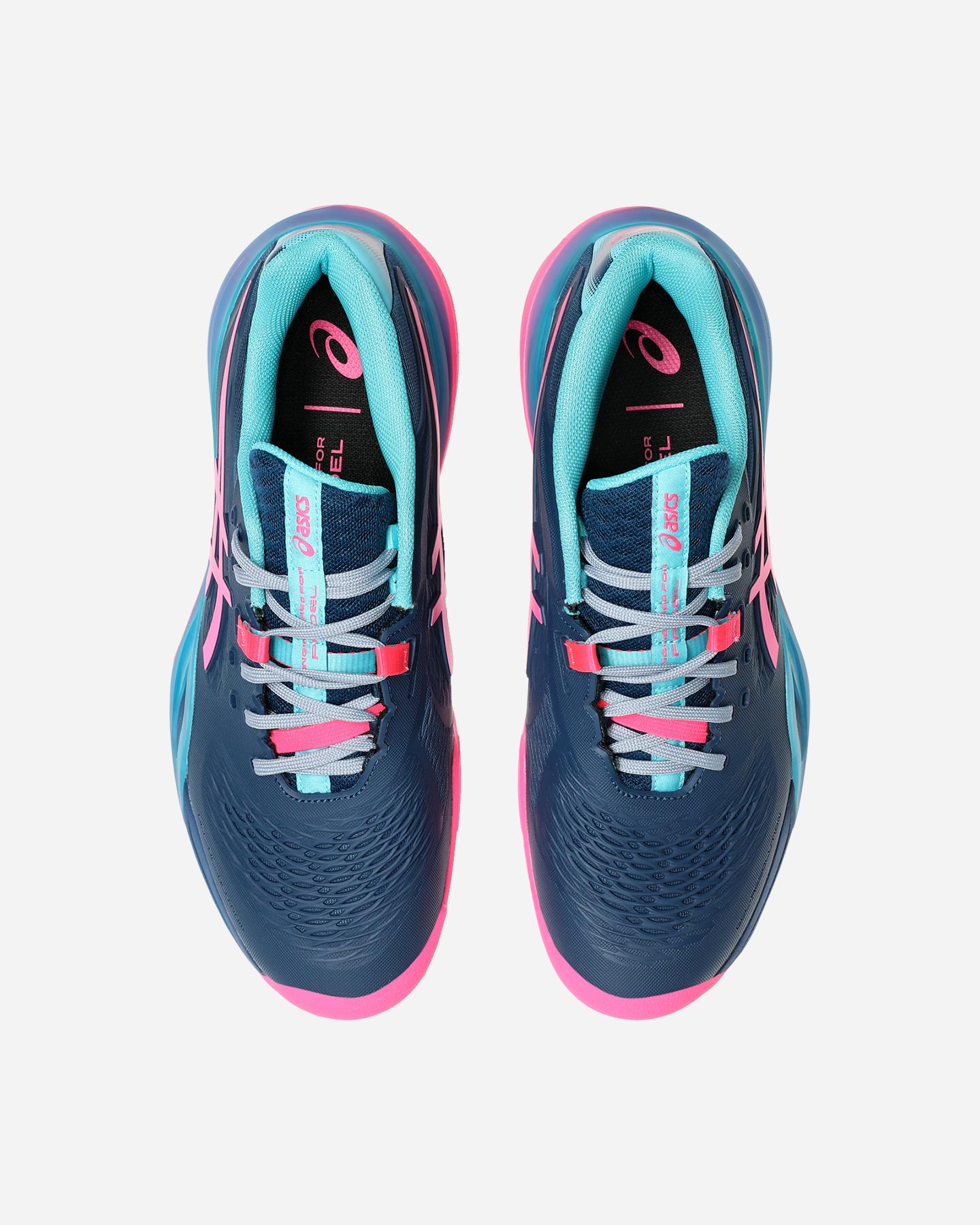 Scarpe padel ASICS GEL RESOLUTION X PADEL M - Blu - 3 | Cisalfa Sport