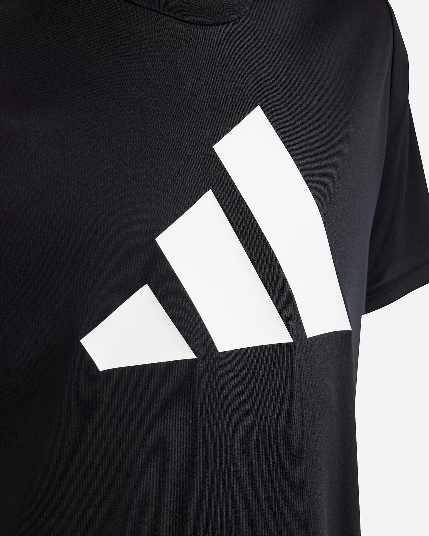 T-shirt ADIDAS DRY BIG LOGO JR - Nero - 5 | Cisalfa Sport