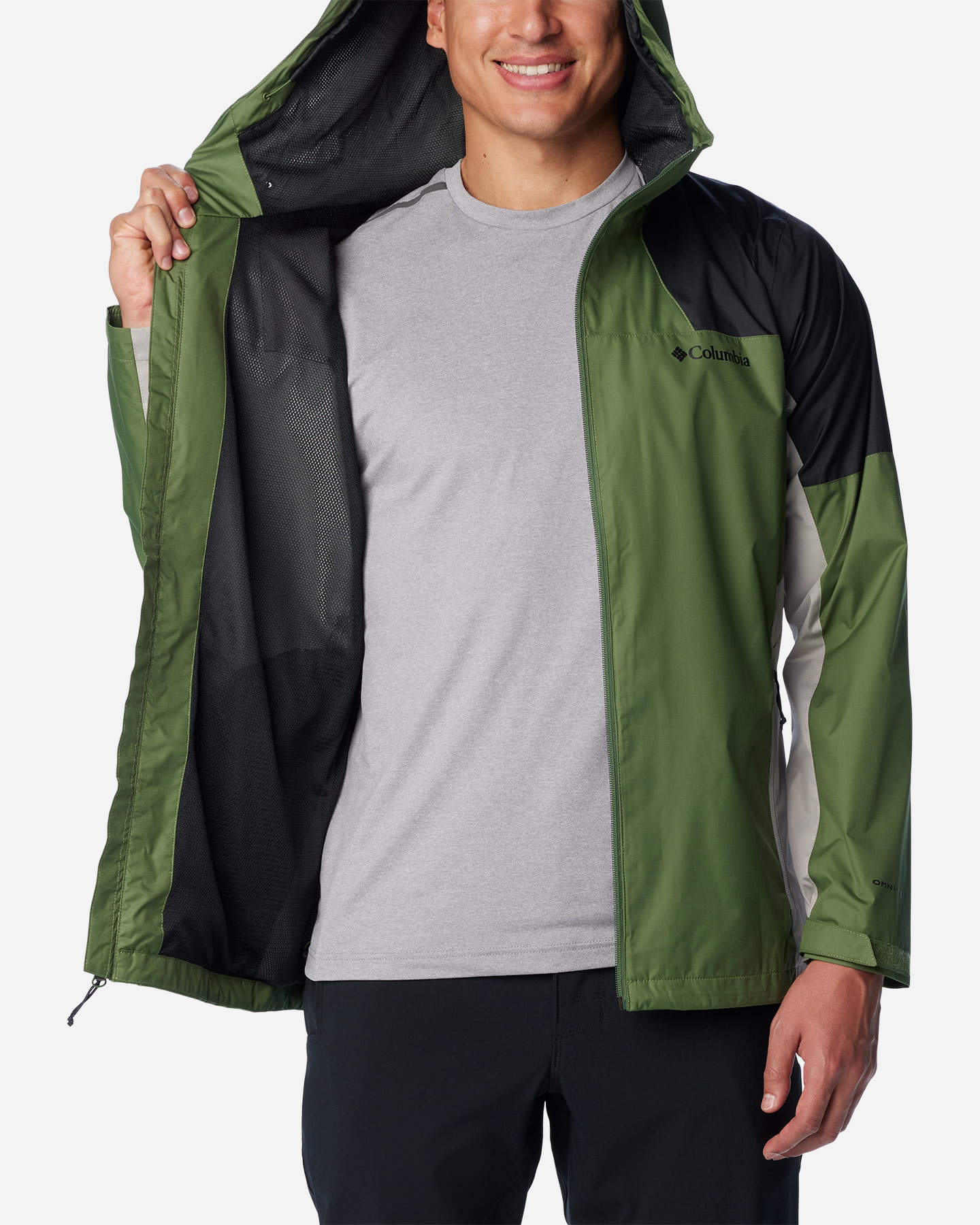 Giacca outdoor COLUMBIA INNER LIMITS III M - Verde - 2 | Cisalfa Sport