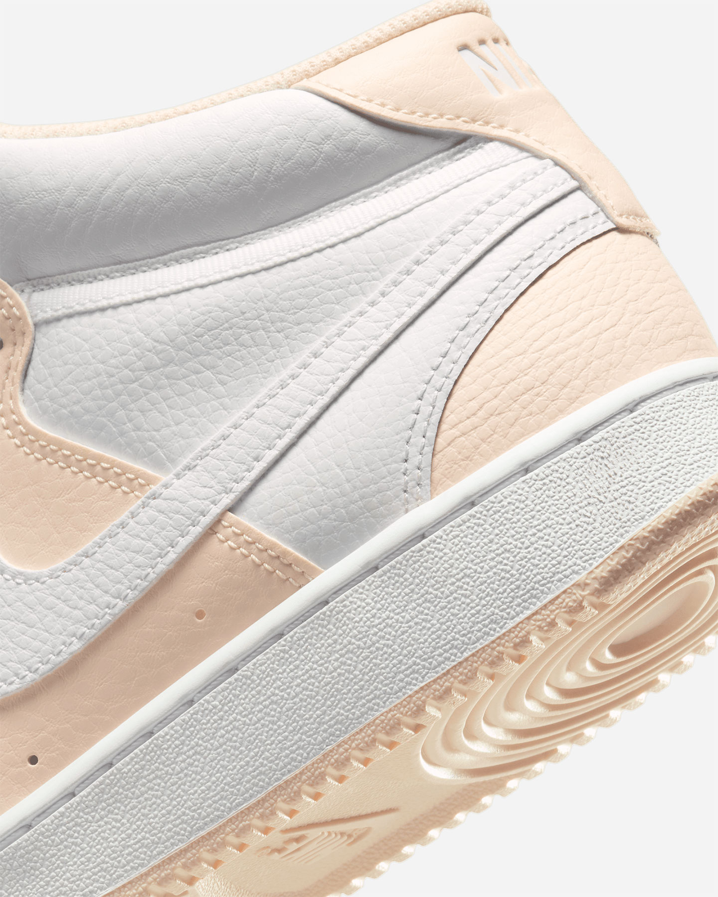 Scarpe sneakers NIKE COURT VISION MID W - Rosa - 5 | Cisalfa Sport
