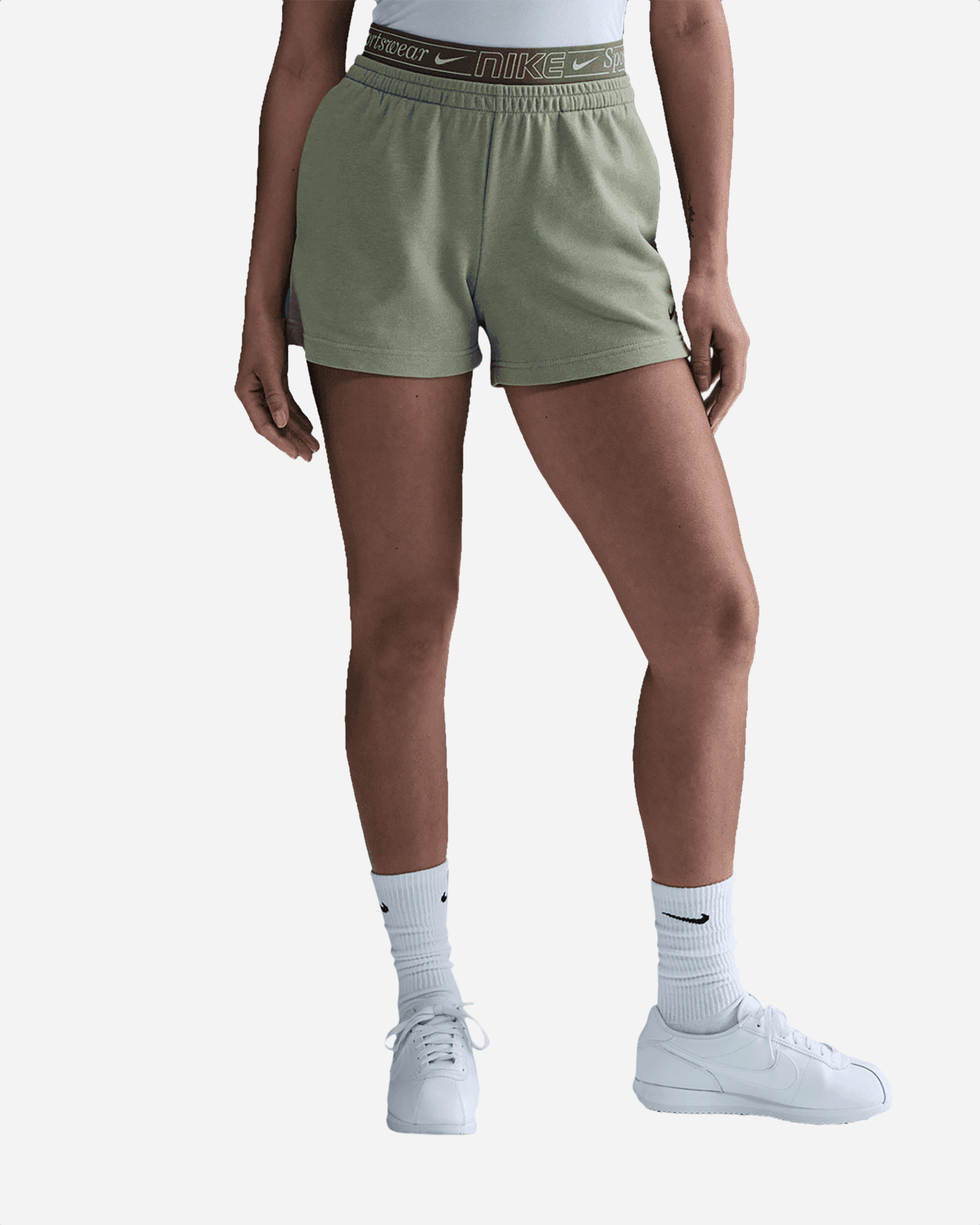 Pantaloncini NIKE ELASTIC LOGATO W - Verde - 0 | Cisalfa Sport