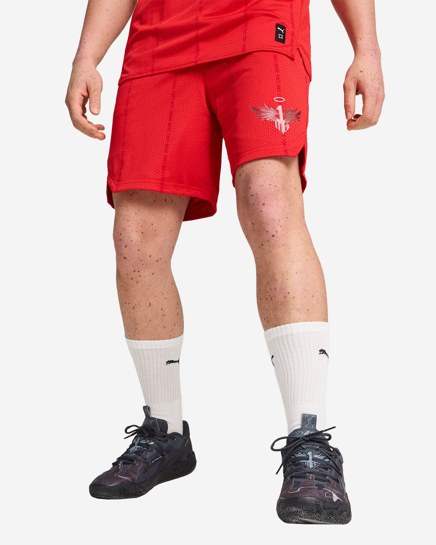 Abbigliamento basket PUMA MELO ALWAYZ ON M - Rosso - 2 | Cisalfa Sport
