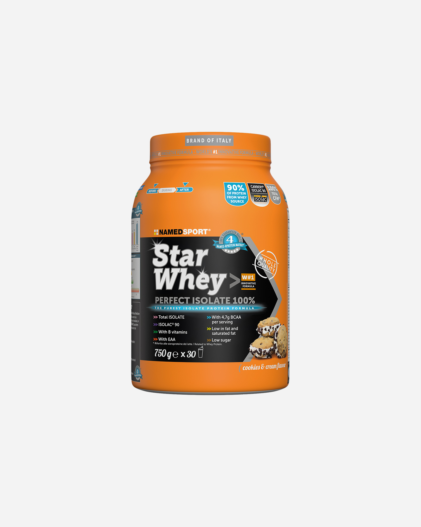 Energetico NAMED SPORT STAR WHEY ISOLATE 750G - Color mix - 0 | Cisalfa Sport