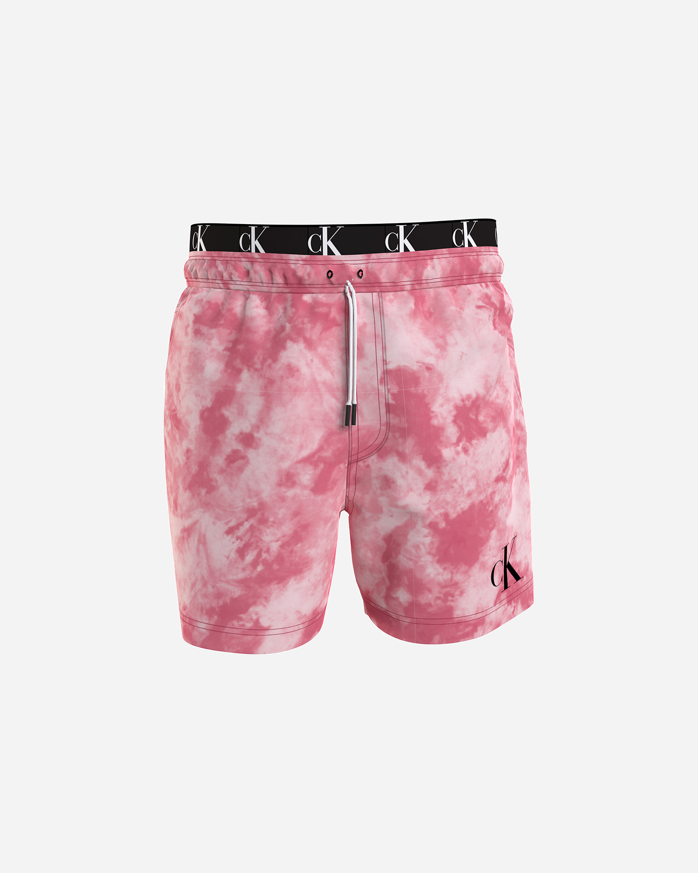 Boxer mare CALVIN KLEIN JEANS TIE DYE M - Rosa - 0 | Cisalfa Sport