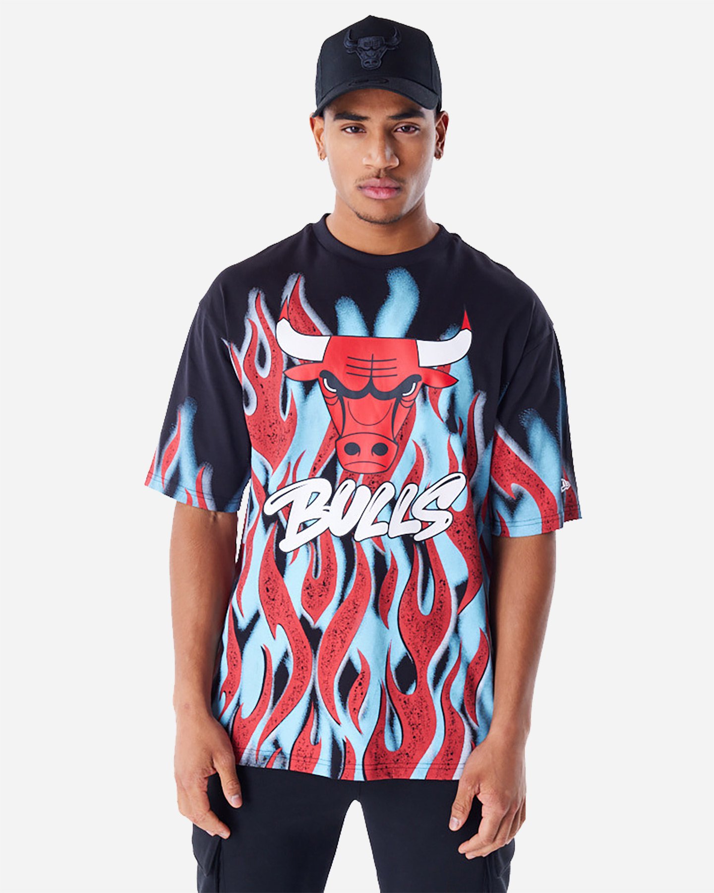 Abbigliamento basket NEW ERA FLAME BULLS M - 0 | Cisalfa Sport