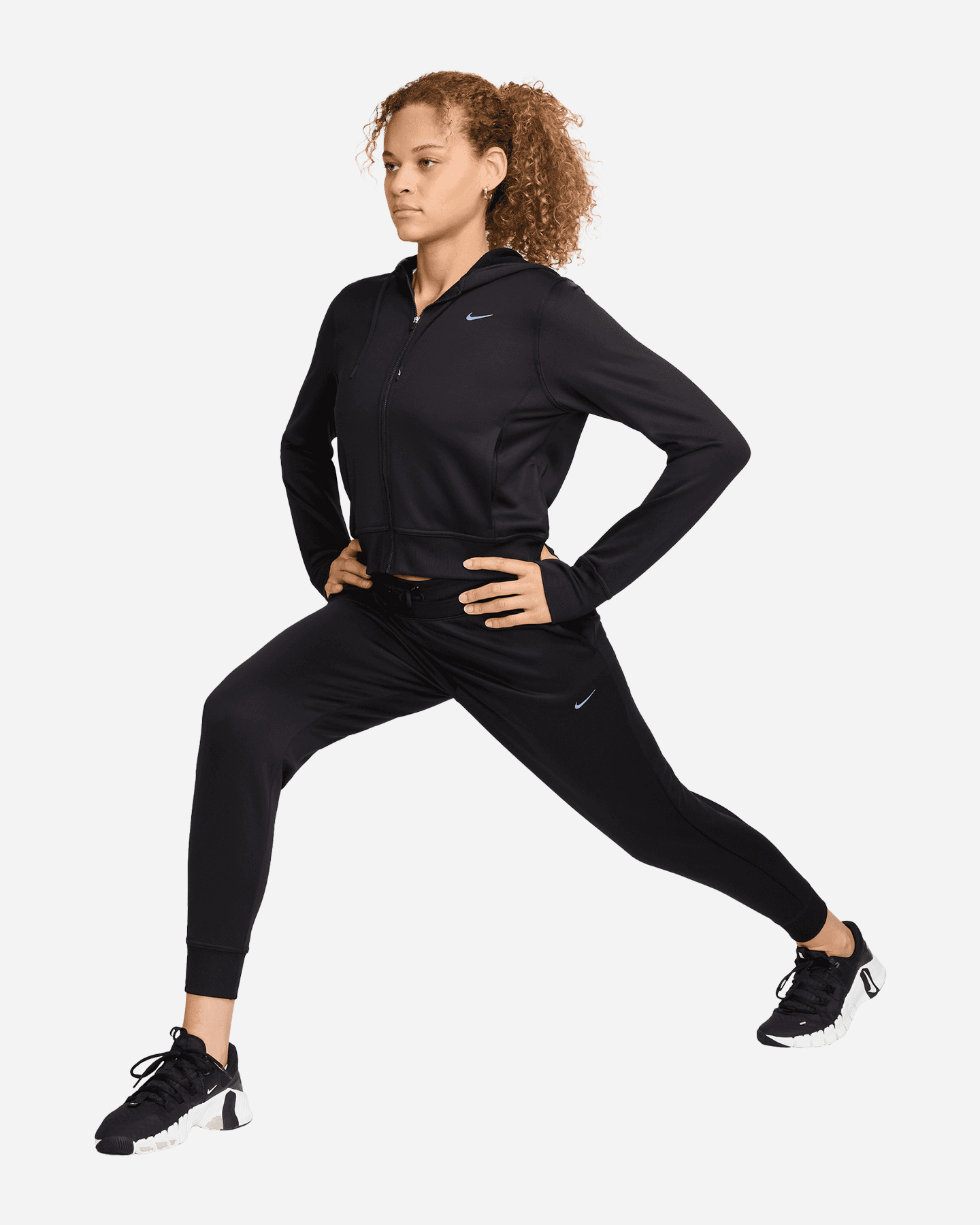 Pantalone training NIKE ONE TF JOGGER W - Nero - 3 | Cisalfa Sport