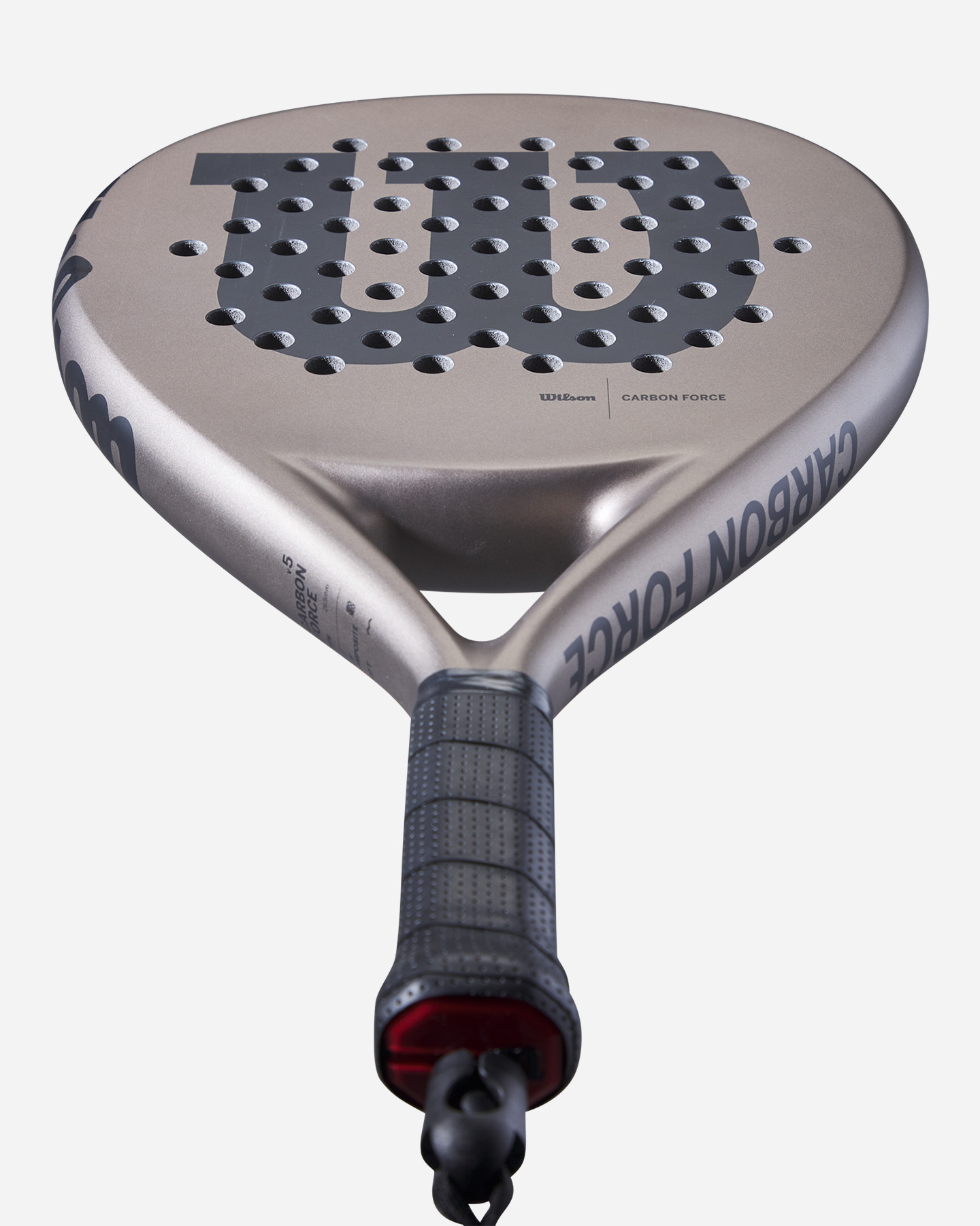 Racchetta padel performance WILSON CARBON FORCE PADEL - Nero - 4 | Cisalfa Sport