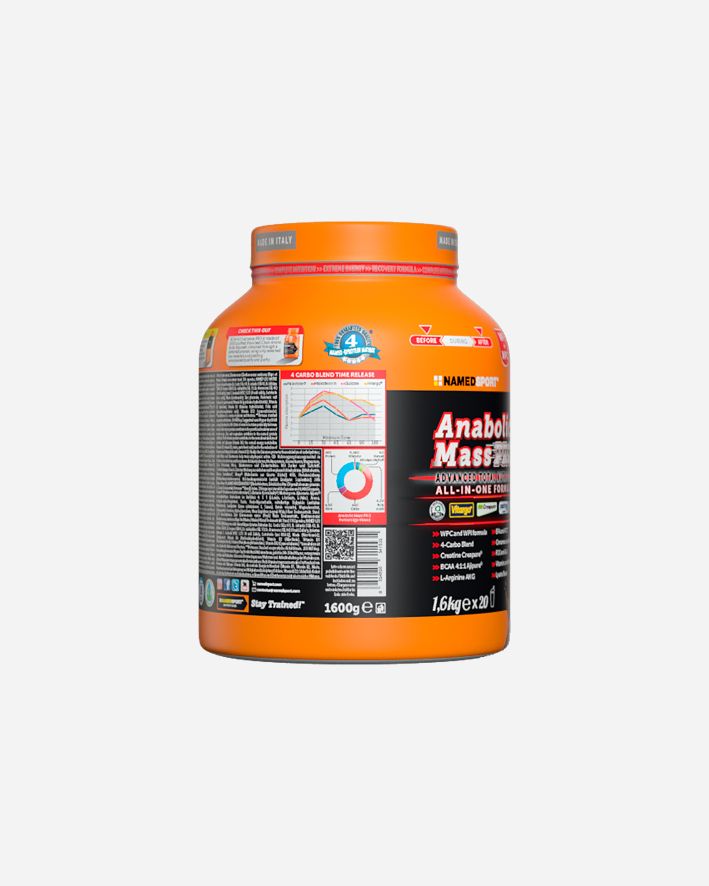 Energetico NAMED SPORT ANABOLIC MASS PRO 1600G - 1 | Cisalfa Sport