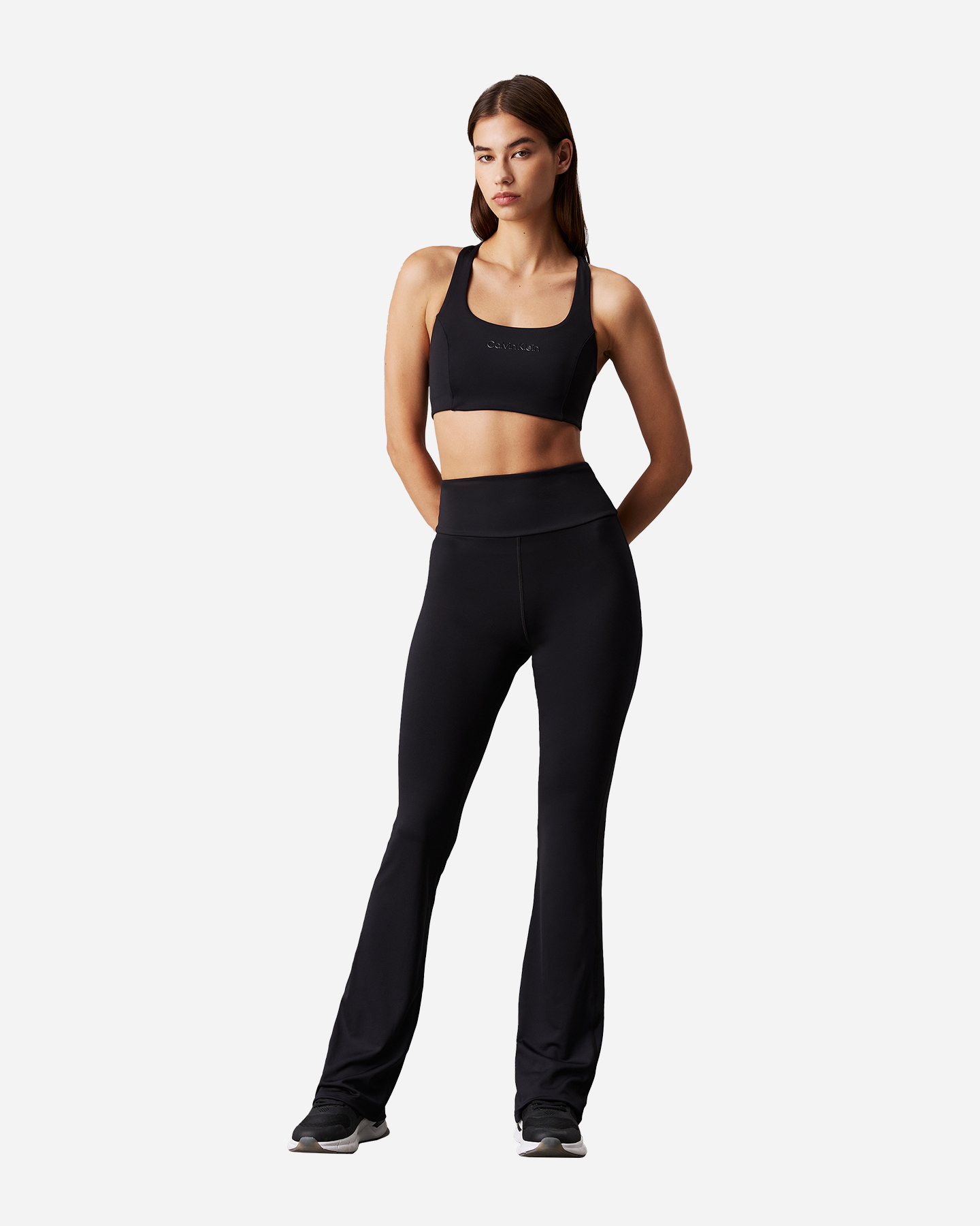Reggiseno sportivo CALVIN KLEIN SPORT BIG LOGO W - Nero - 2 | Cisalfa Sport