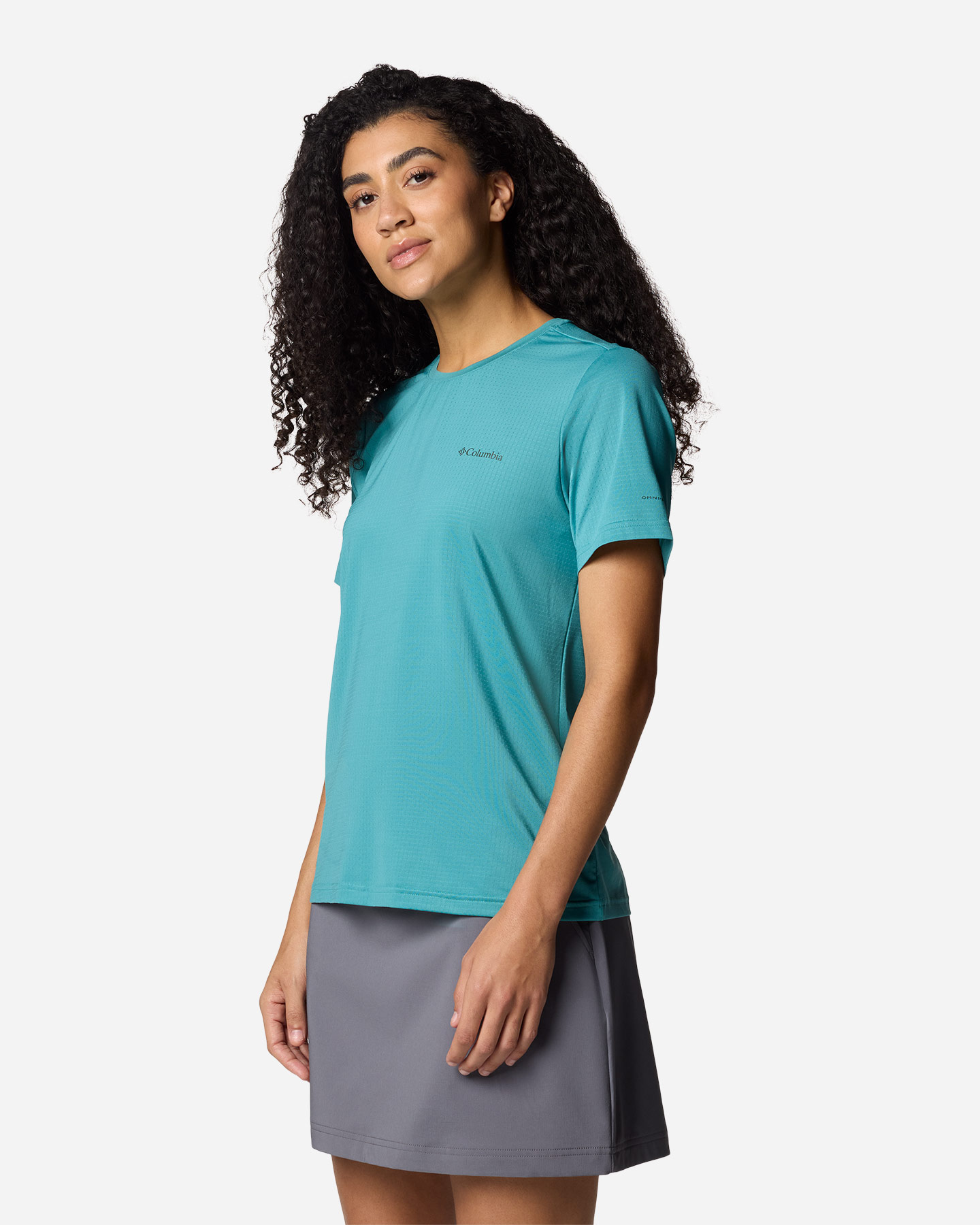 T-shirt COLUMBIA WILD SPRINGS W - Blu - 2 | Cisalfa Sport