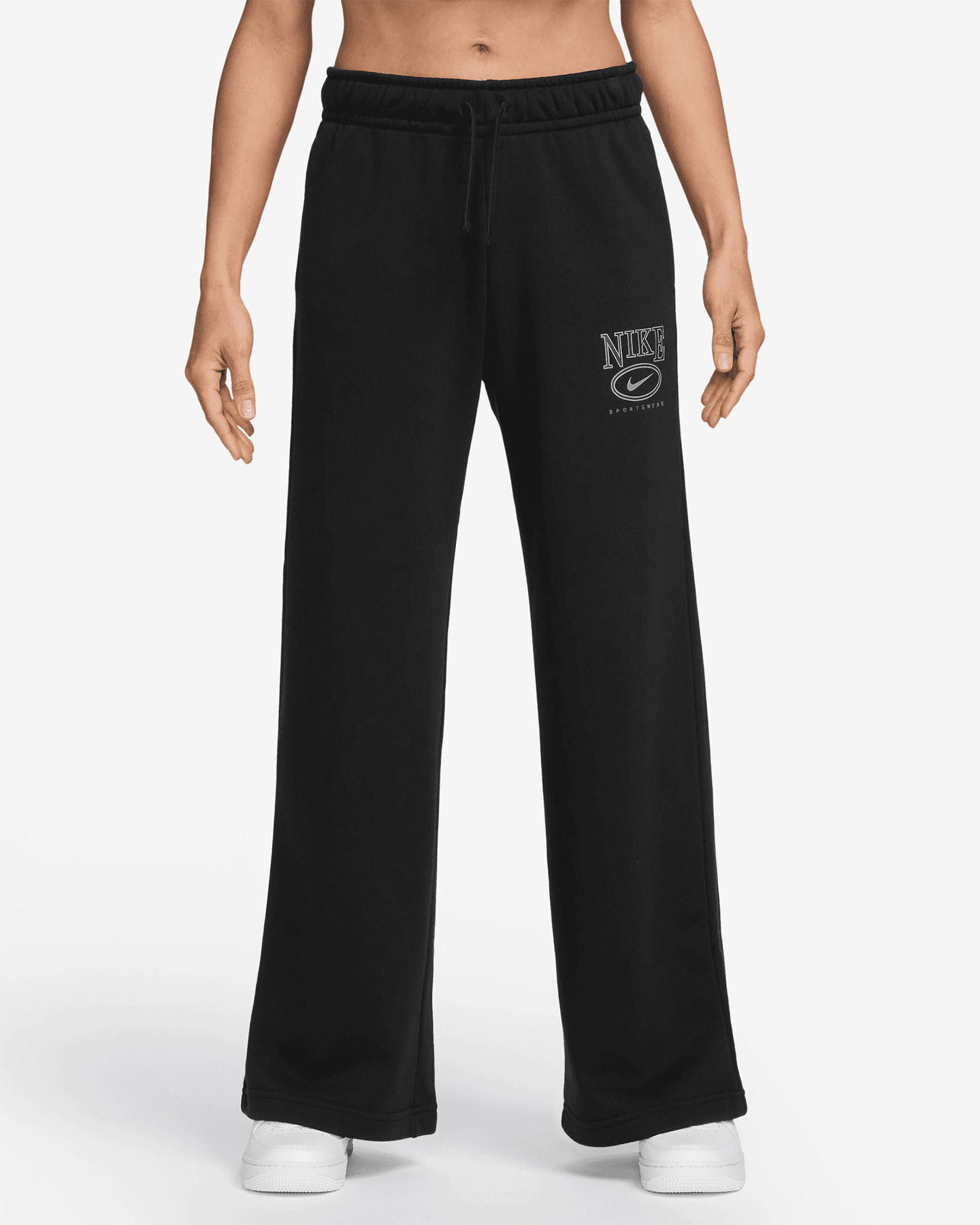 Pantalone NIKE CLUB W - Nero - 0 | Cisalfa Sport
