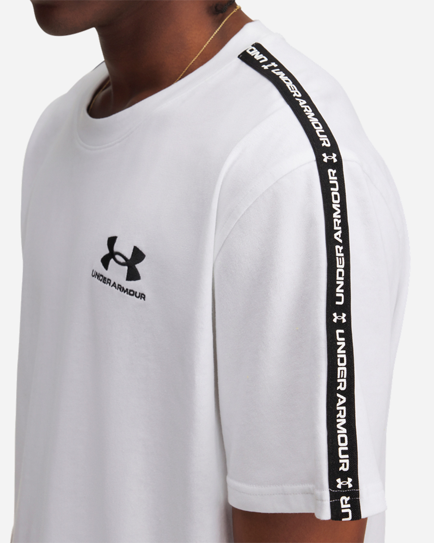 T-shirt UNDER ARMOUR ICON HWT M - Bianco - 2 | Cisalfa Sport