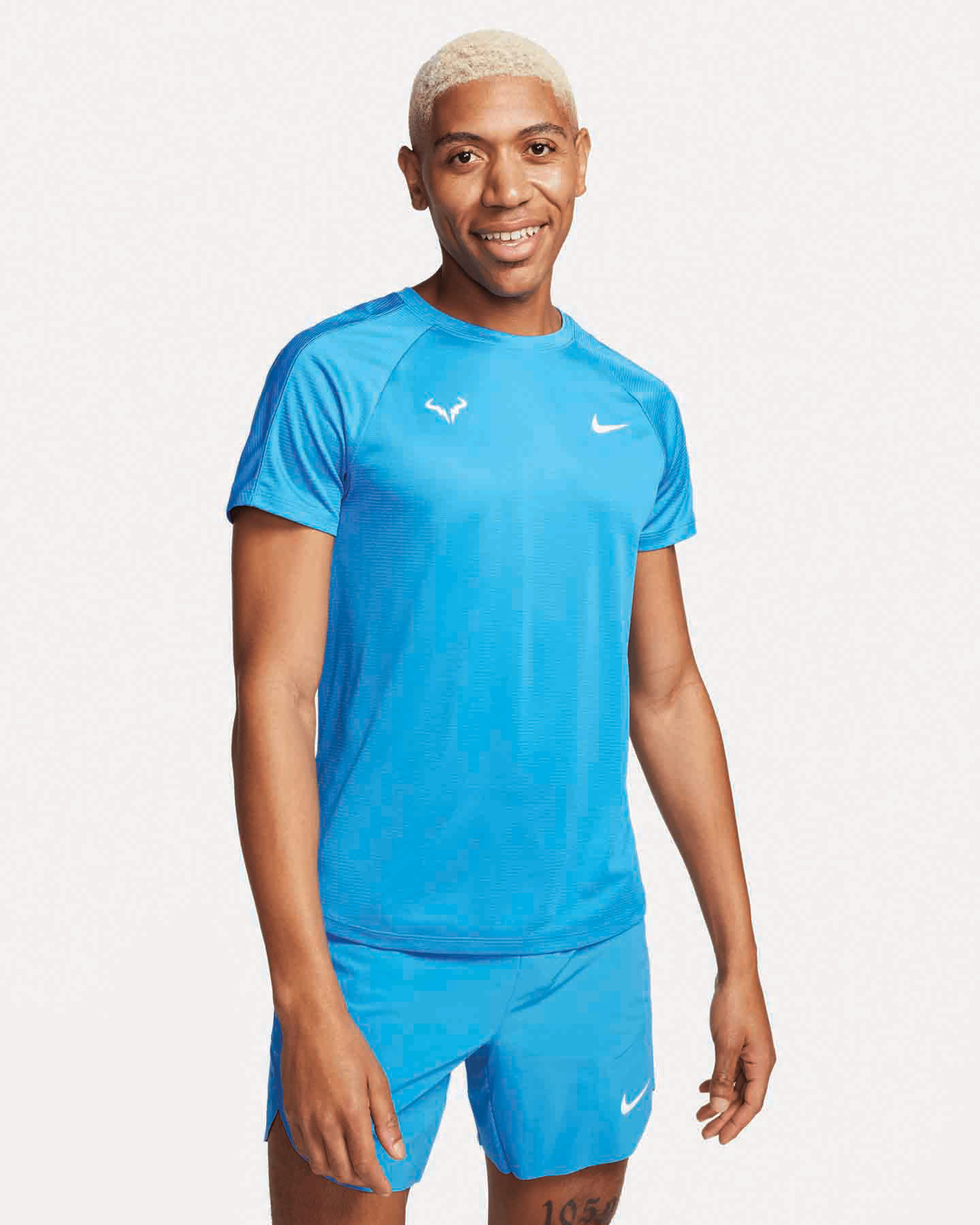 T-shirt tennis NIKE RAFA CHALLENGER DRI FIT M - Blu - 0 | Cisalfa Sport
