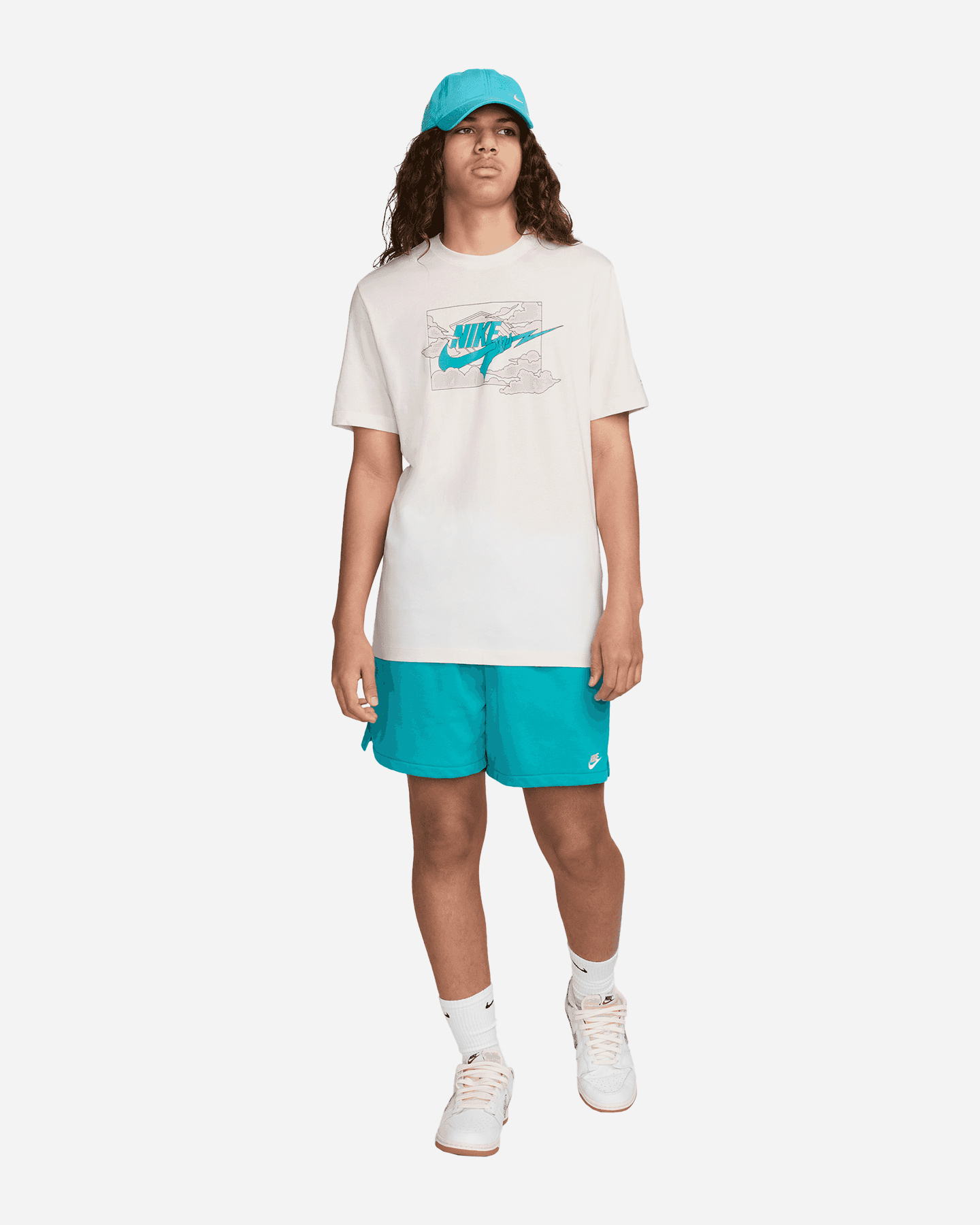 T-shirt NIKE SPORTSWEAR GRAPHIC M - Verde - 2 | Cisalfa Sport