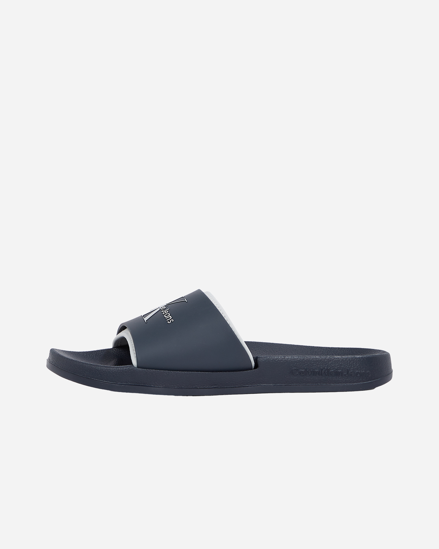 Sandali CALVIN KLEIN JEANS SLIDE RUBBER M - Blu Navy - 4 | Cisalfa Sport