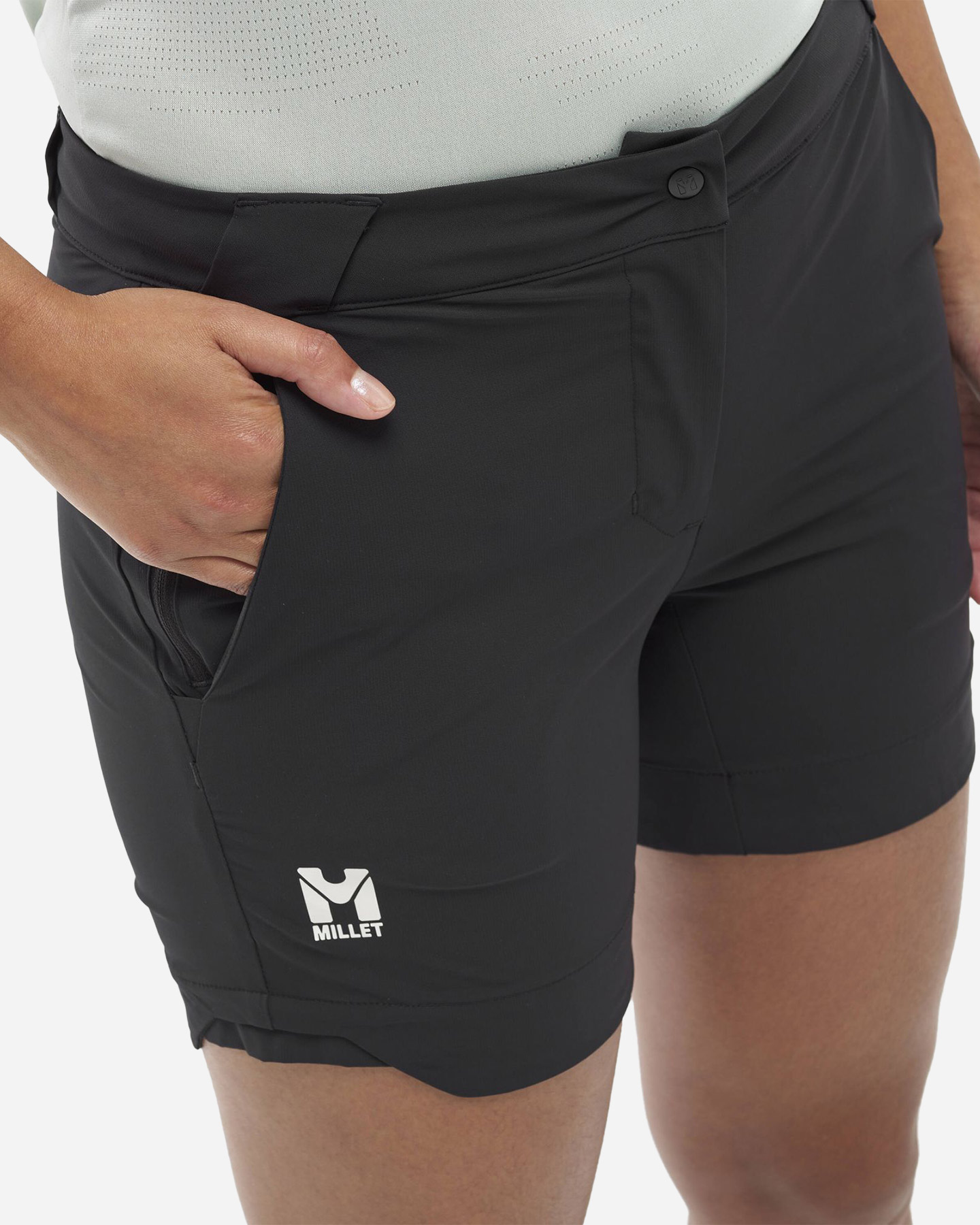 Pantaloncini MILLET UBIC W - Nero - 4 | Cisalfa Sport