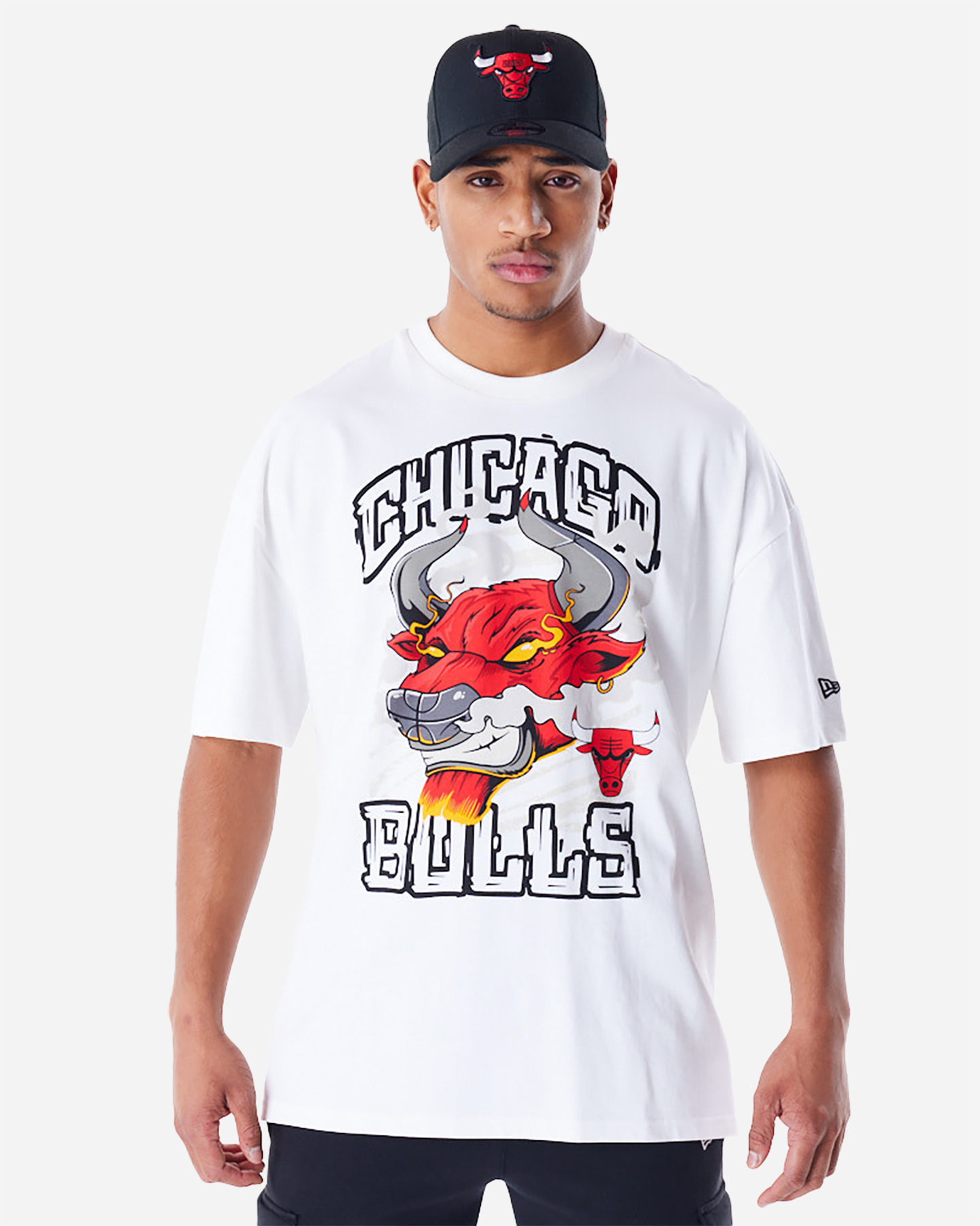 Abbigliamento basket NEW ERA DROP SHOULDER BULLS M - 0 | Cisalfa Sport