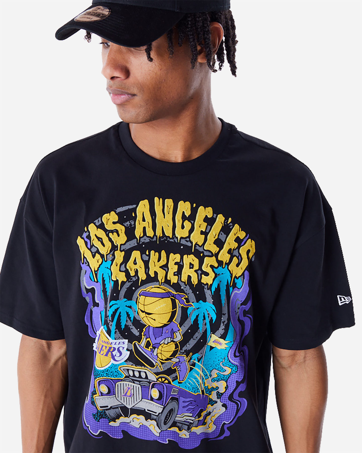 Abbigliamento basket NEW ERA DROP SHOULDER LAKERS M - 3 | Cisalfa Sport