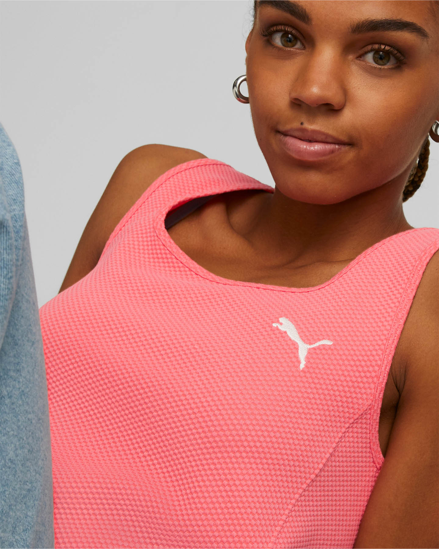 Canotta PUMA HER W - Rosa - 4 | Cisalfa Sport