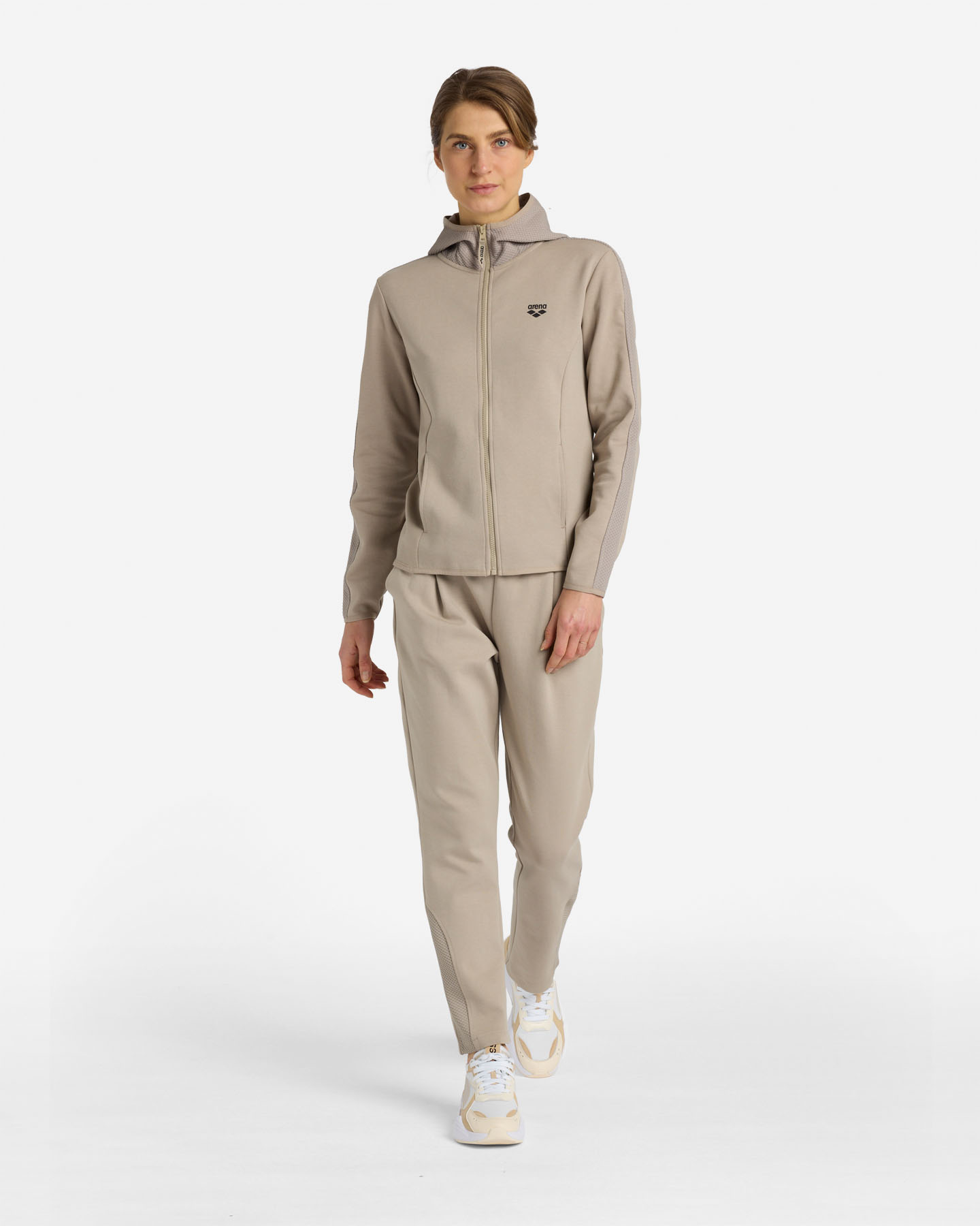 Felpa ARENA ATHLETIC PROGRESS W - Beige - 4 | Cisalfa Sport
