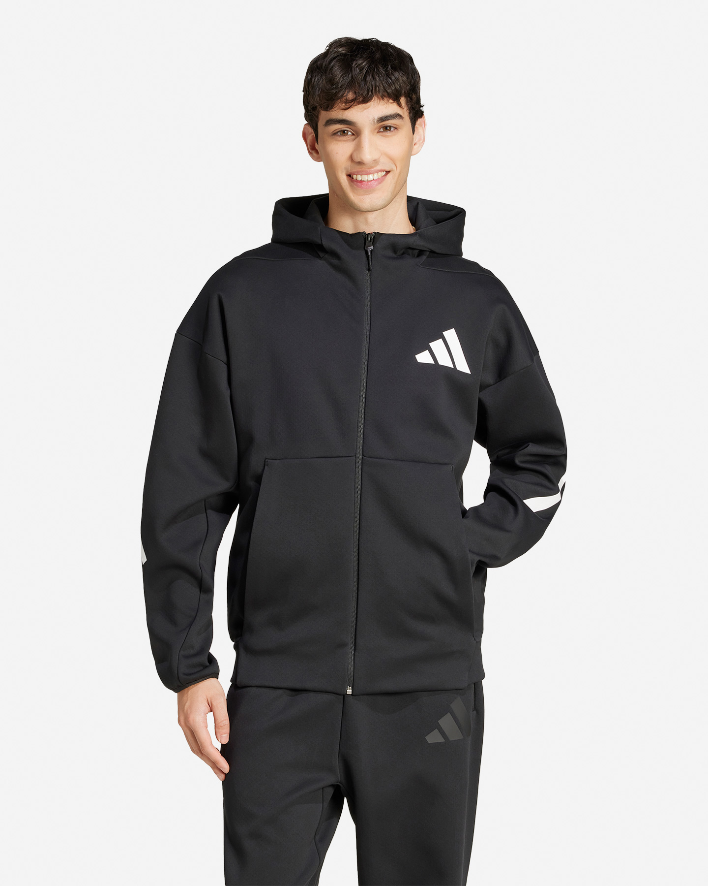 Felpa ADIDAS Z.N.E. M - Nero - 1 | Cisalfa Sport