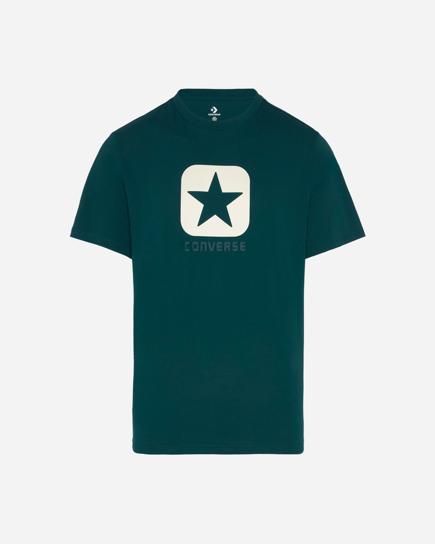 T-shirt CONVERSE SQUARE LOGO M - Verde - 0 | Cisalfa Sport