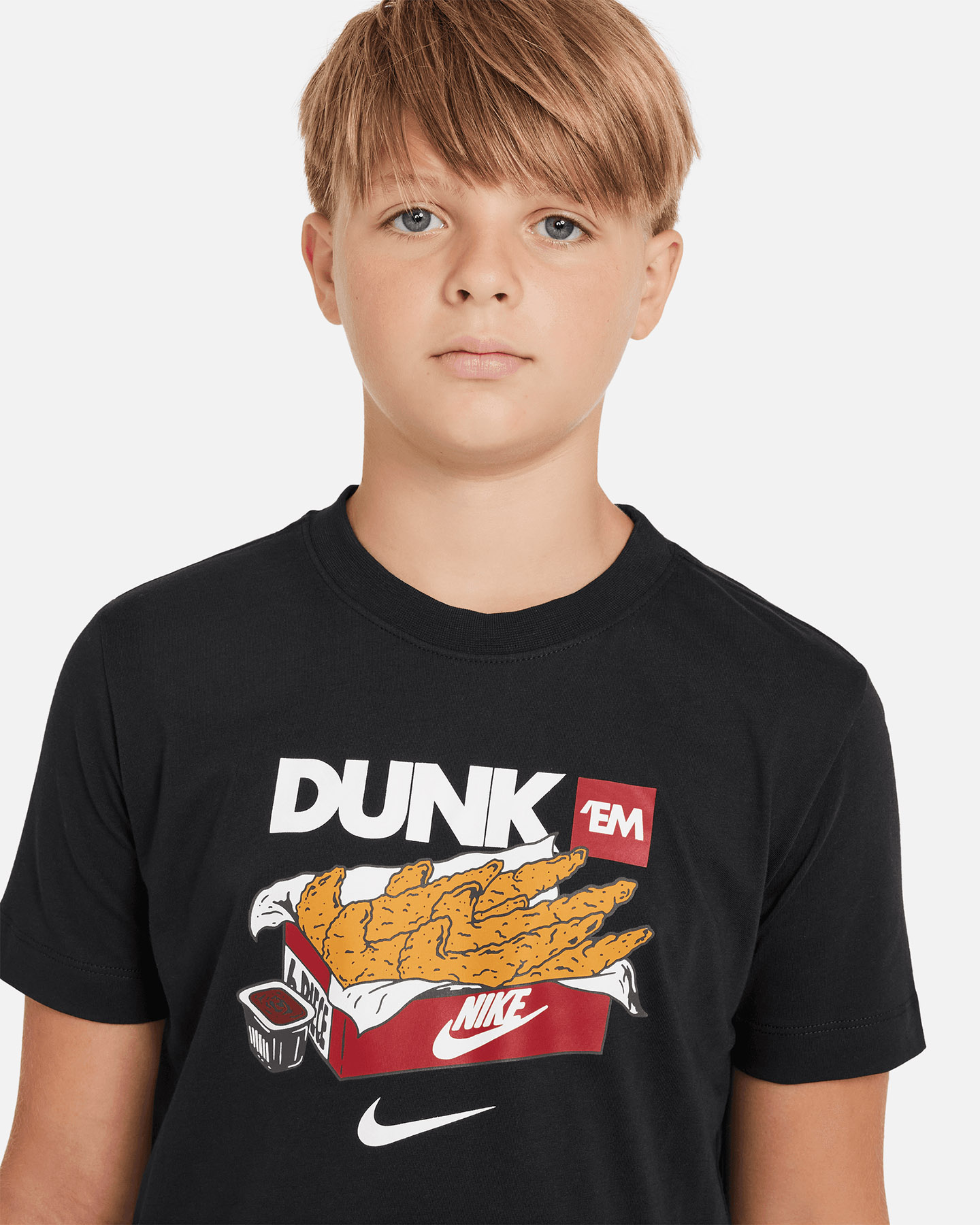 T-shirt NIKE GRAPHIC JR - Nero - 2 | Cisalfa Sport