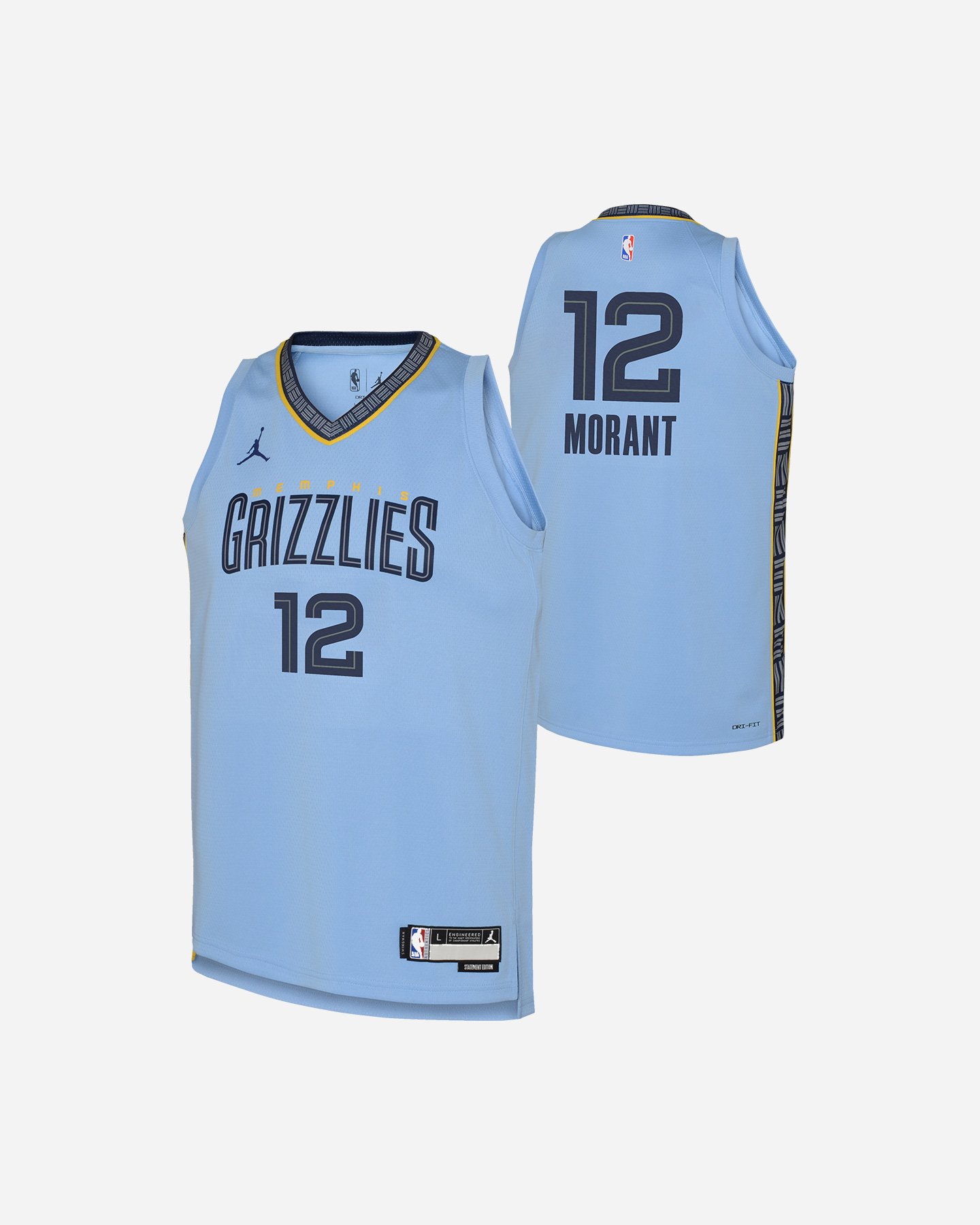 Canotta basket NIKE STATEMENT MEMPHIS JA MORANT JR - 2 | Cisalfa Sport