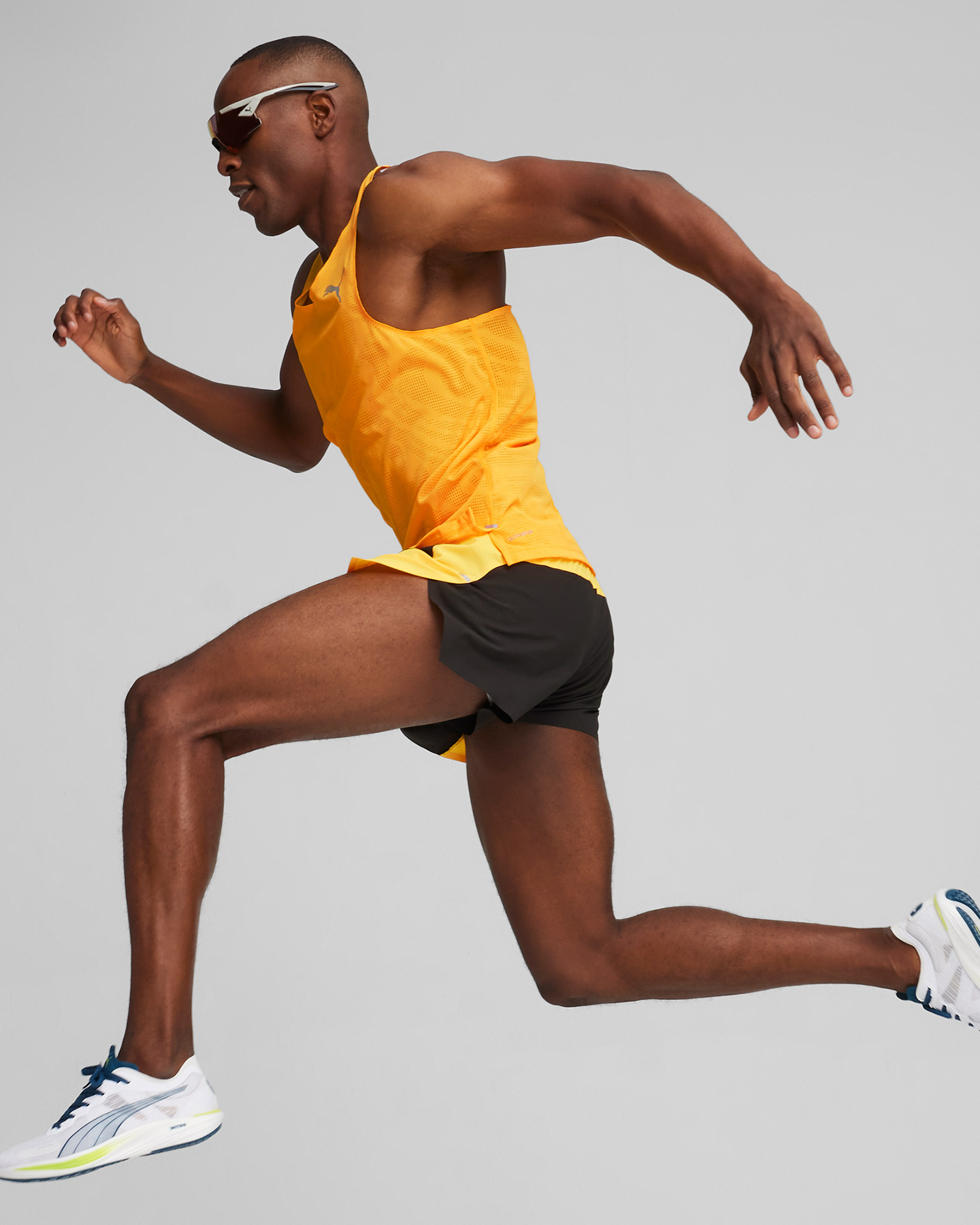 Canotta running PUMA ULTRASPUN M - Arancione - 4 | Cisalfa Sport