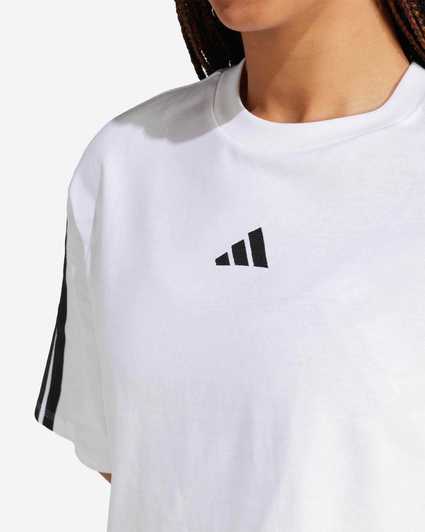 T-shirt ADIDAS ESSENTIALS W - Bianco - 4 | Cisalfa Sport