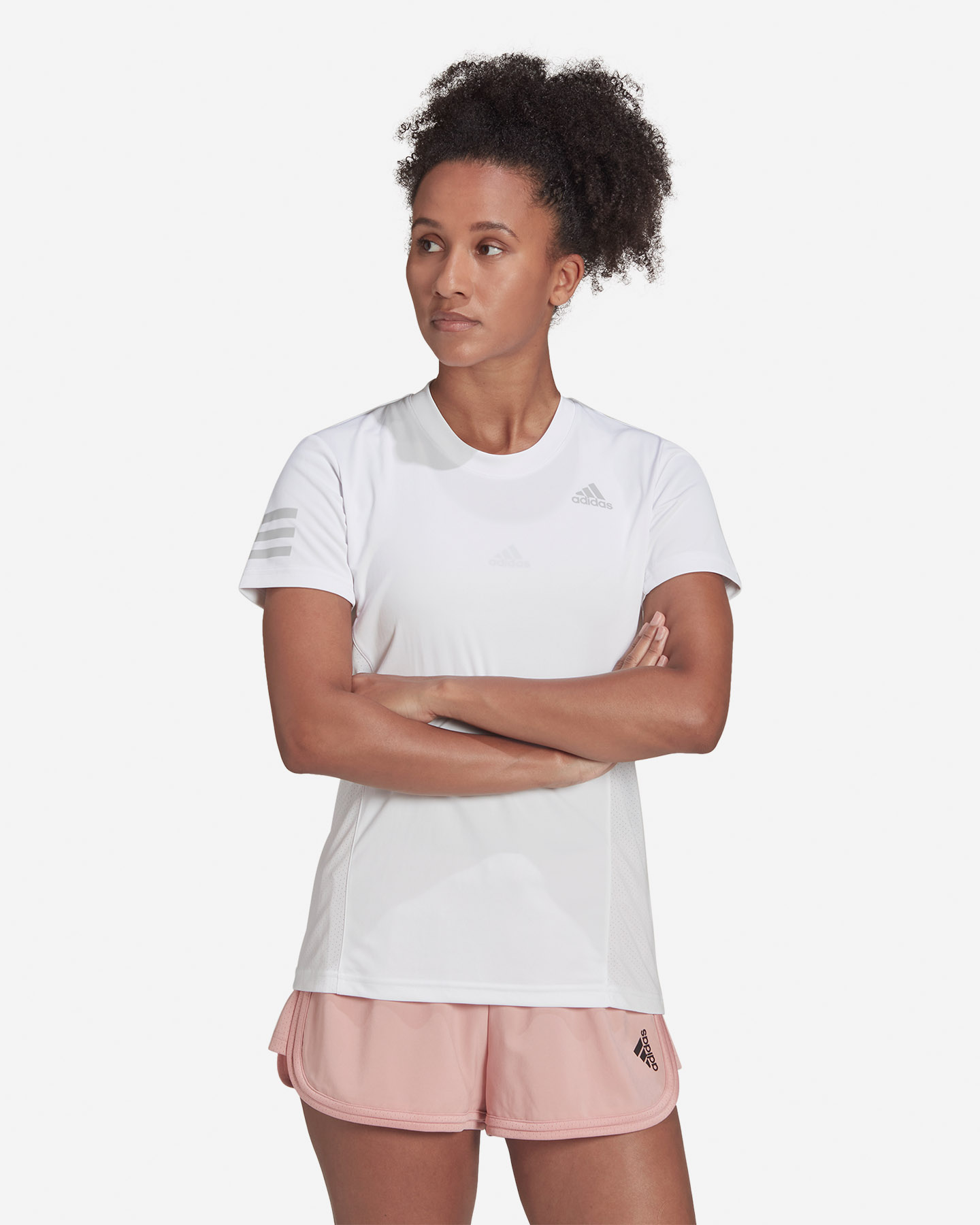 T-shirt tennis ADIDAS CLUB W - Bianco - 1 | Cisalfa Sport