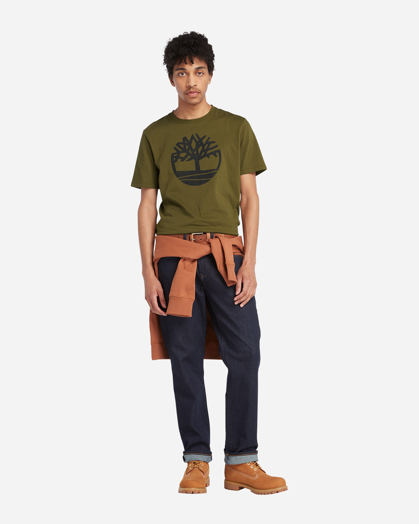 T-shirt TIMBERLAND TREE M - Verde - 3 | Cisalfa Sport