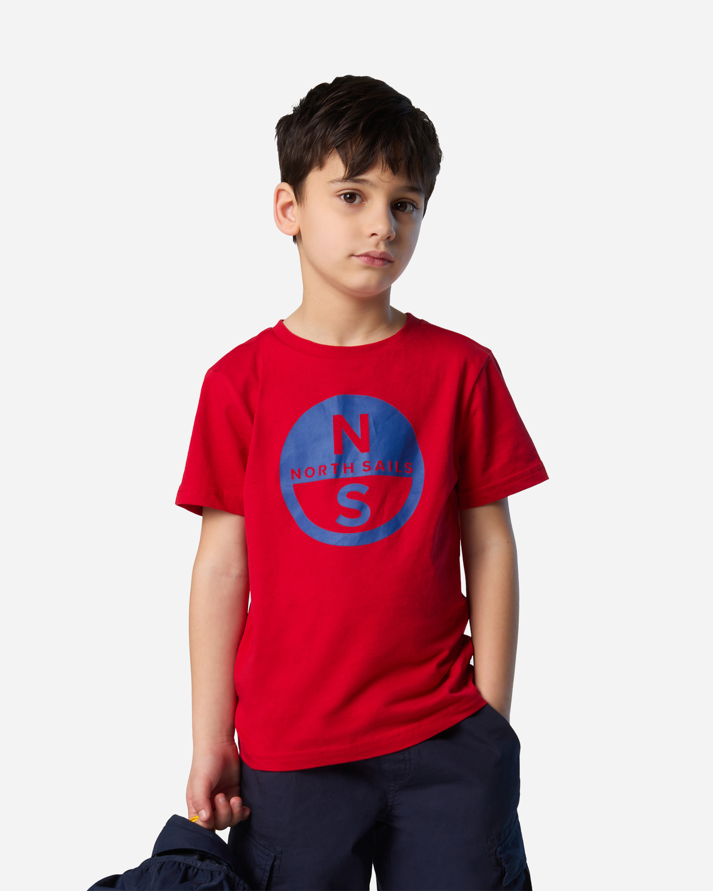 T-shirt NORTH SAILS BIG LOGO JR - Rosso - 3 | Cisalfa Sport